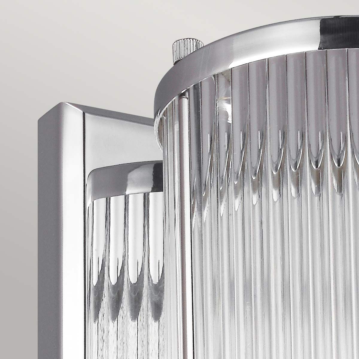 Feiss Paulson Single Bathroom Wall Light - Chrome