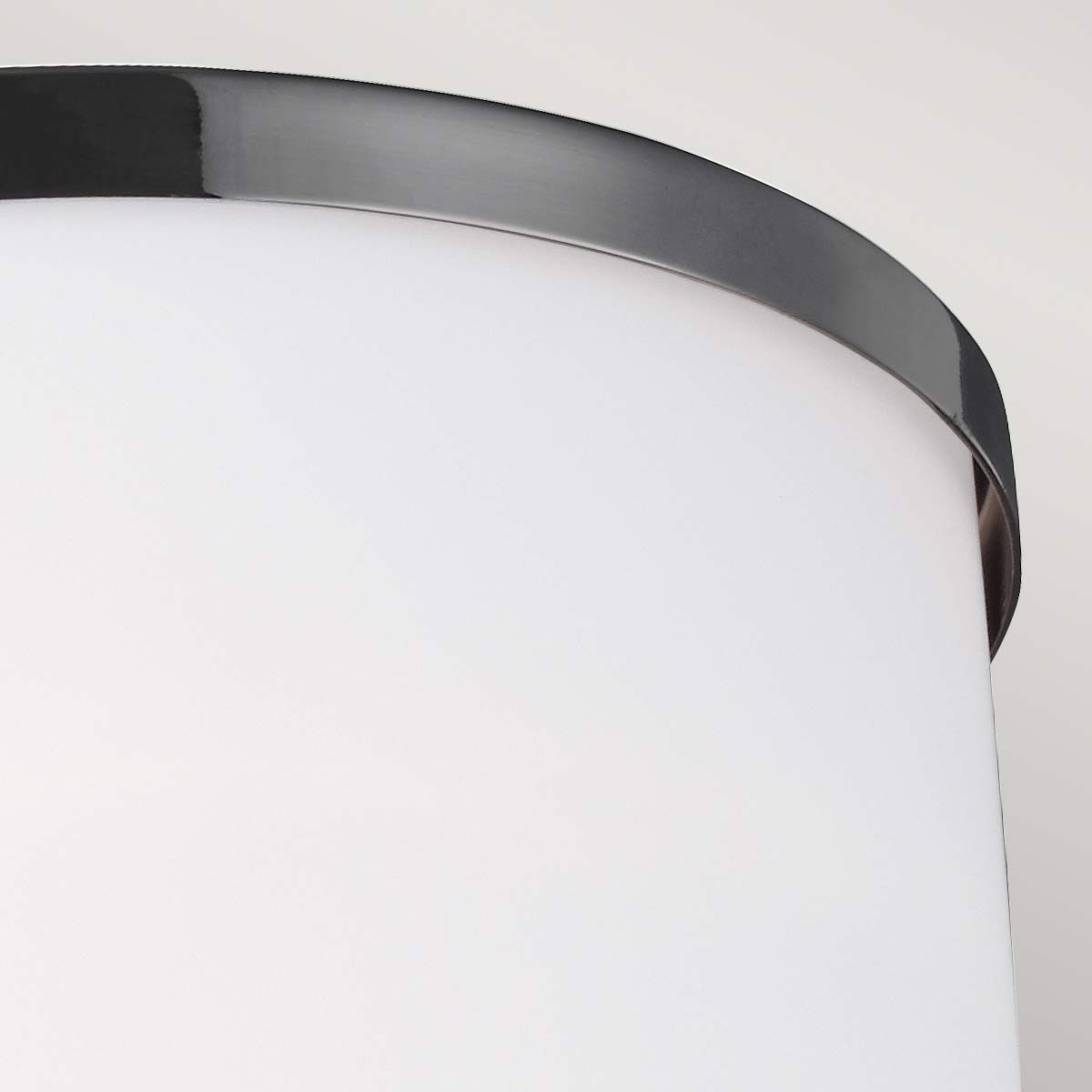Feiss Prospect Park Single Wall Light - Satin Nickel & Chrome