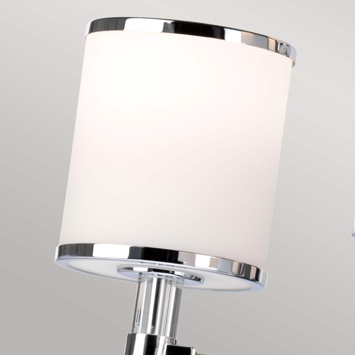 Feiss Prospect Park 9 Light Chandelier - Satin Nickel & Chrome