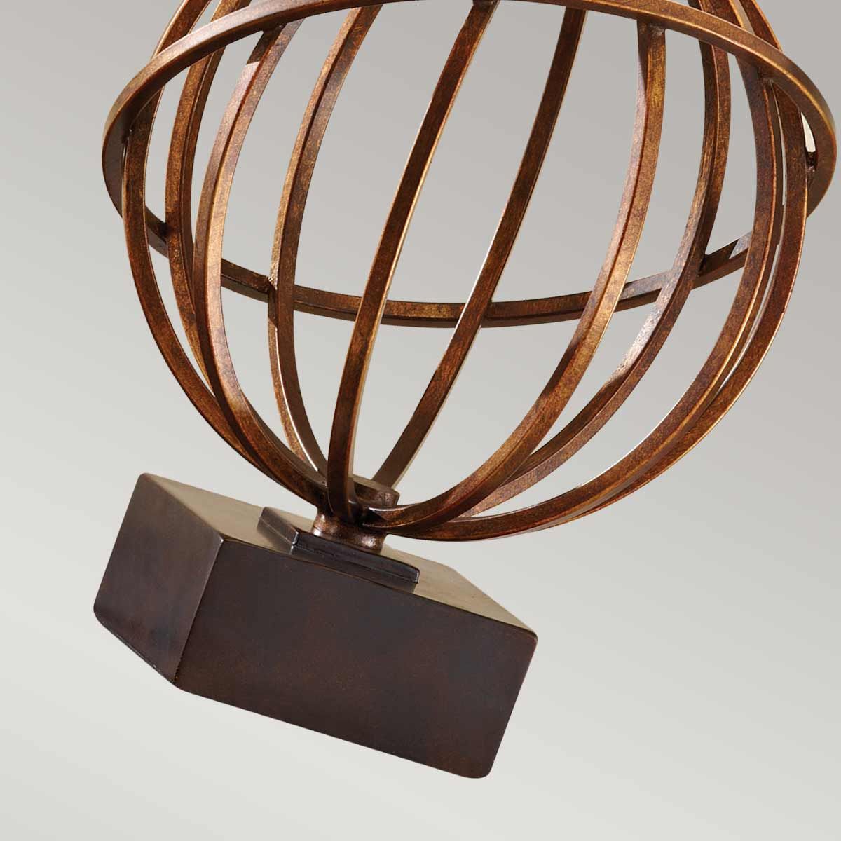 Feiss Spencer Single Table Lamp - Firenze Gold