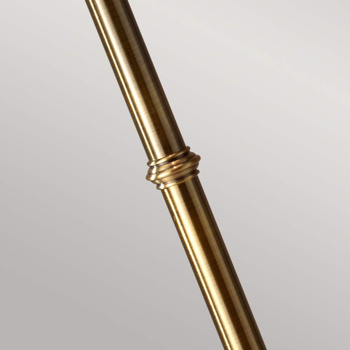 Feiss Stateroom 2 Light Floor Lamp - Bali Brass