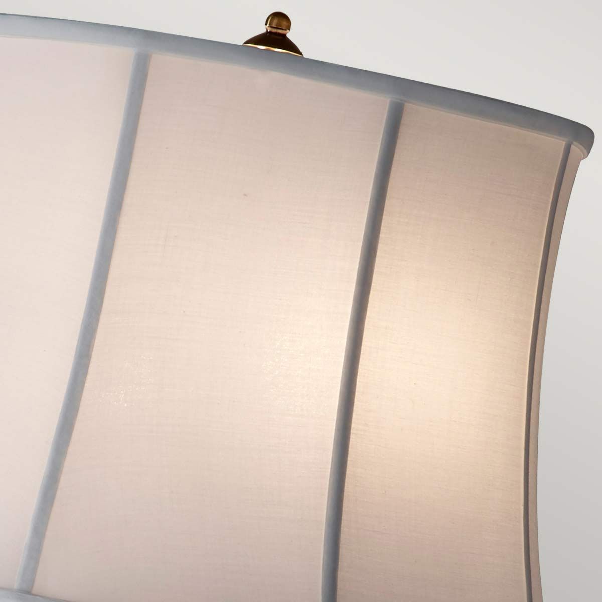 Feiss Stateroom 2 Light Floor Lamp - Bali Brass
