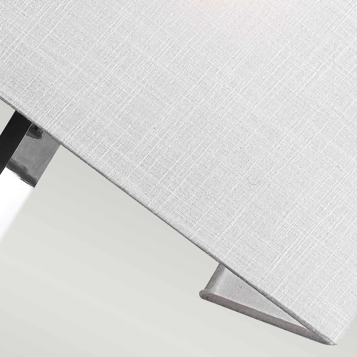 Feiss Teva Single Wall Light - Polished Nickel