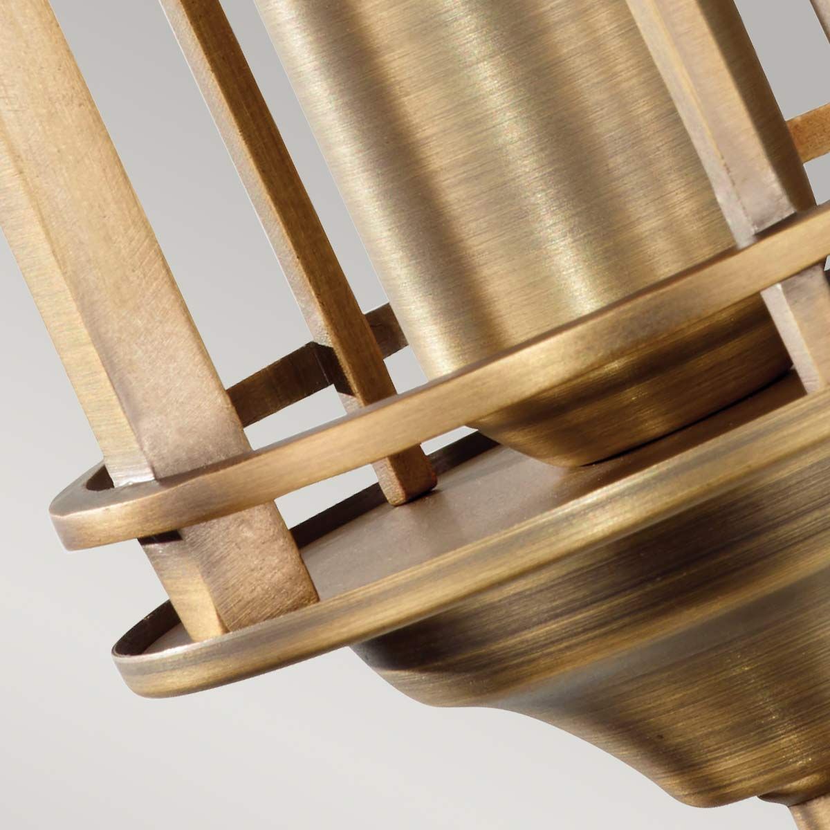 Feiss Urban Renewal Single Wall Light - Dark Antique Brass
