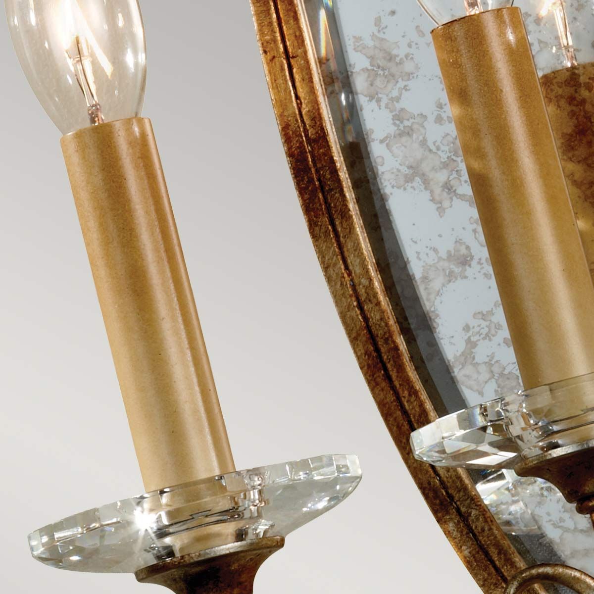 Feiss Valentina 3 Light Wall Light - Oxidized Bronze