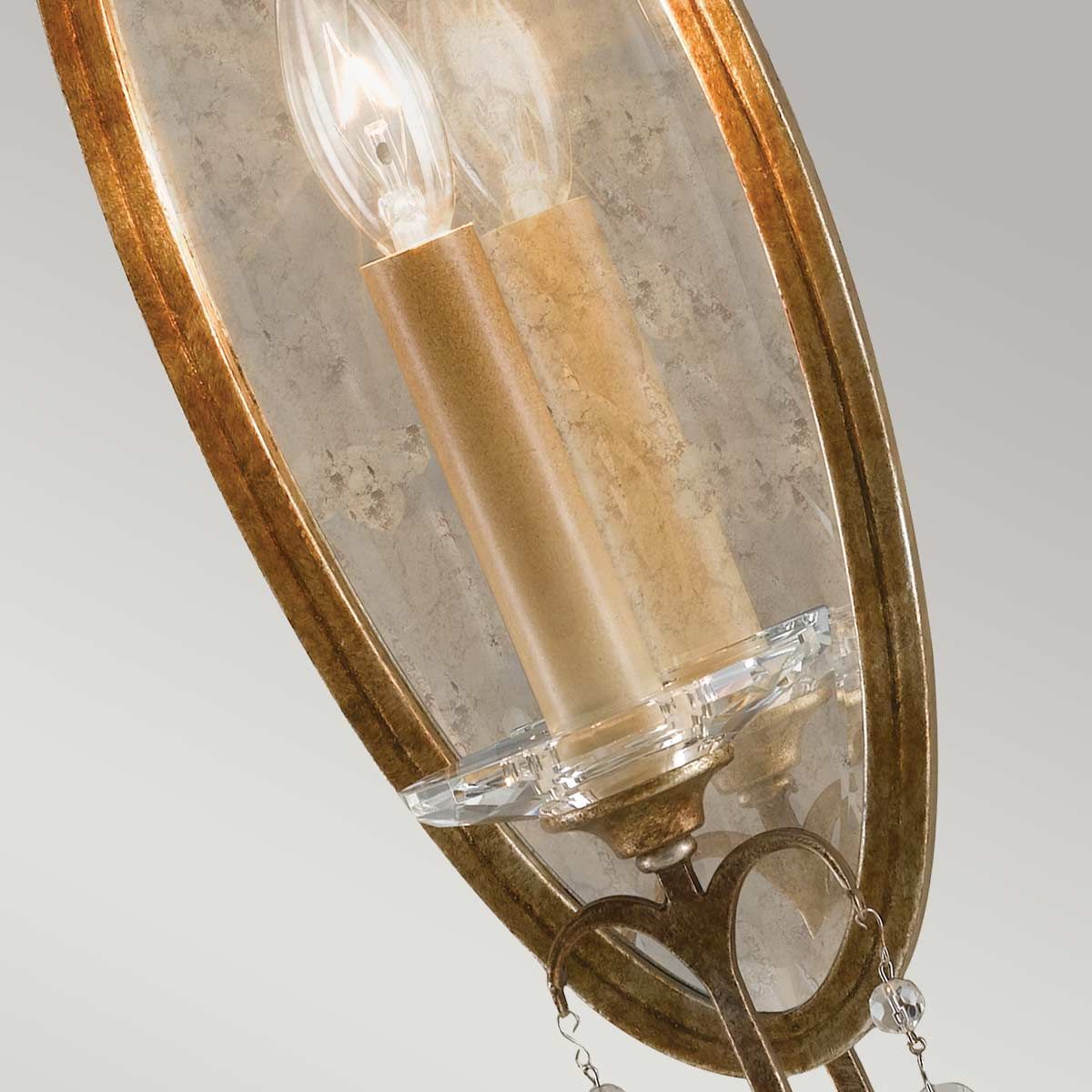 Feiss Valentina Single Wall Light - Oxidized Bronze