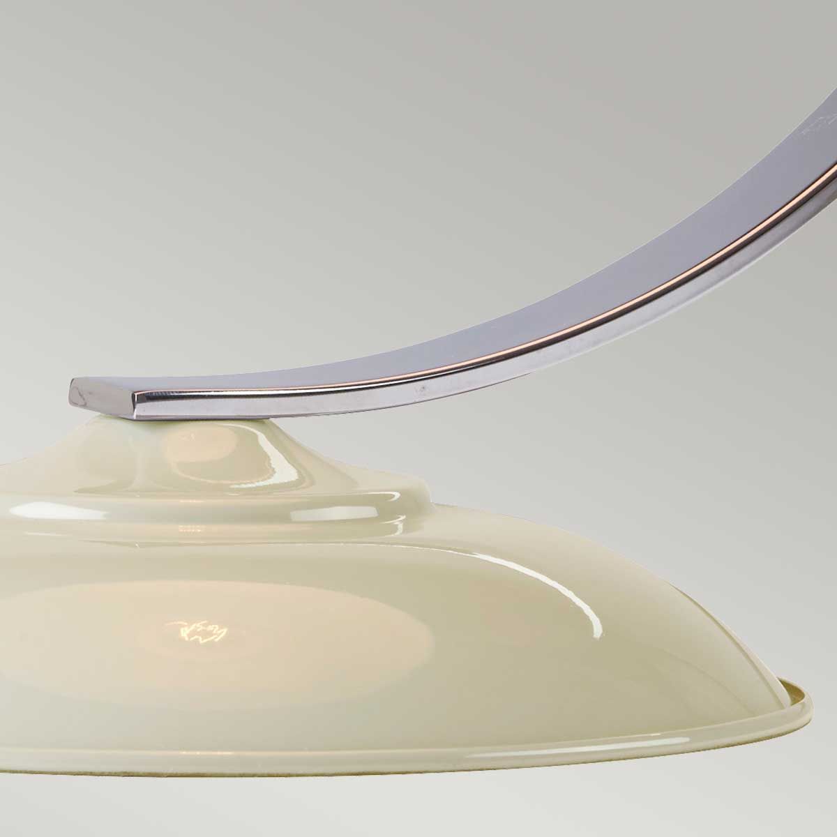 Elstead Franklin Single Desk Lamp - Oyster White