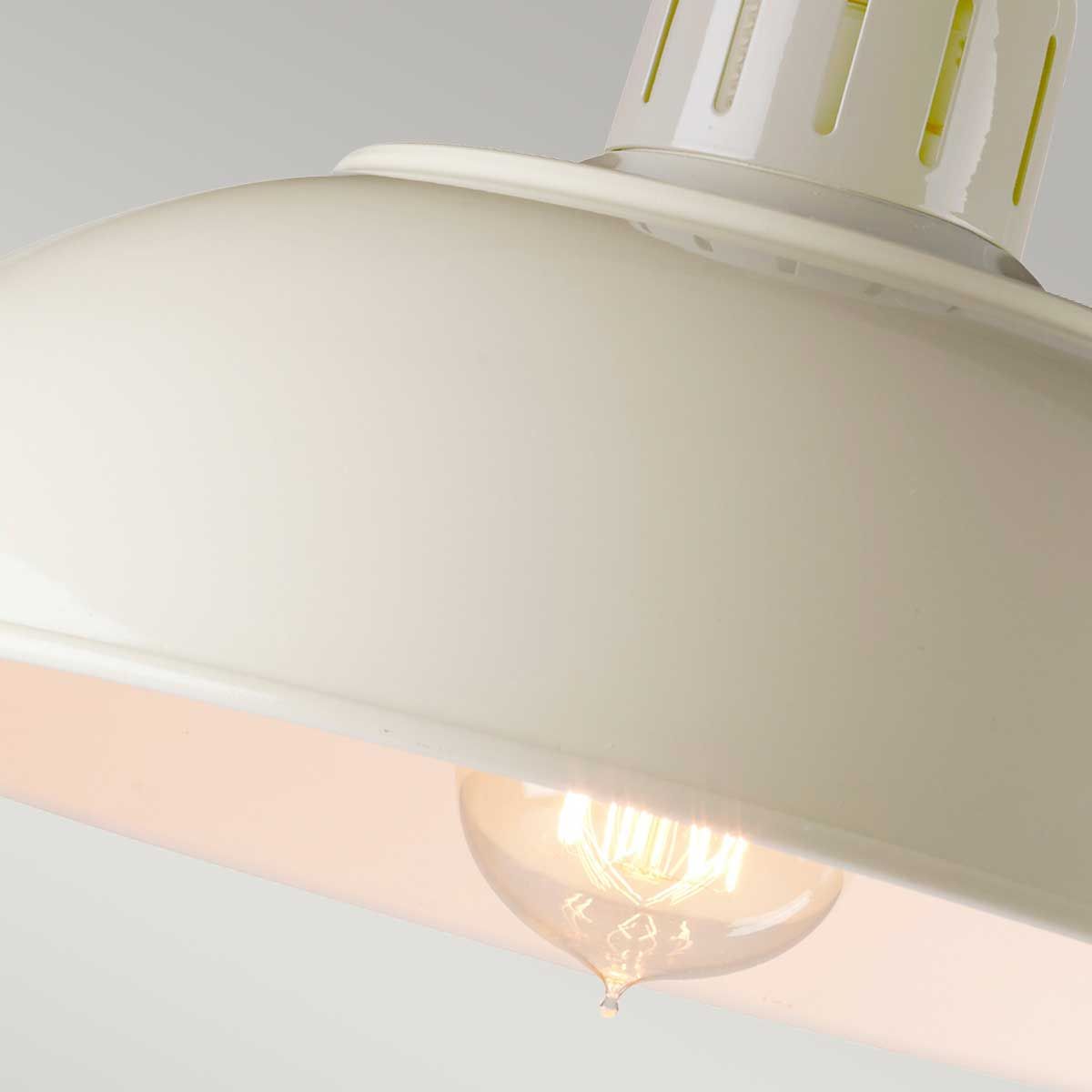 Elstead Franklin Single Desk Lamp - Oyster White