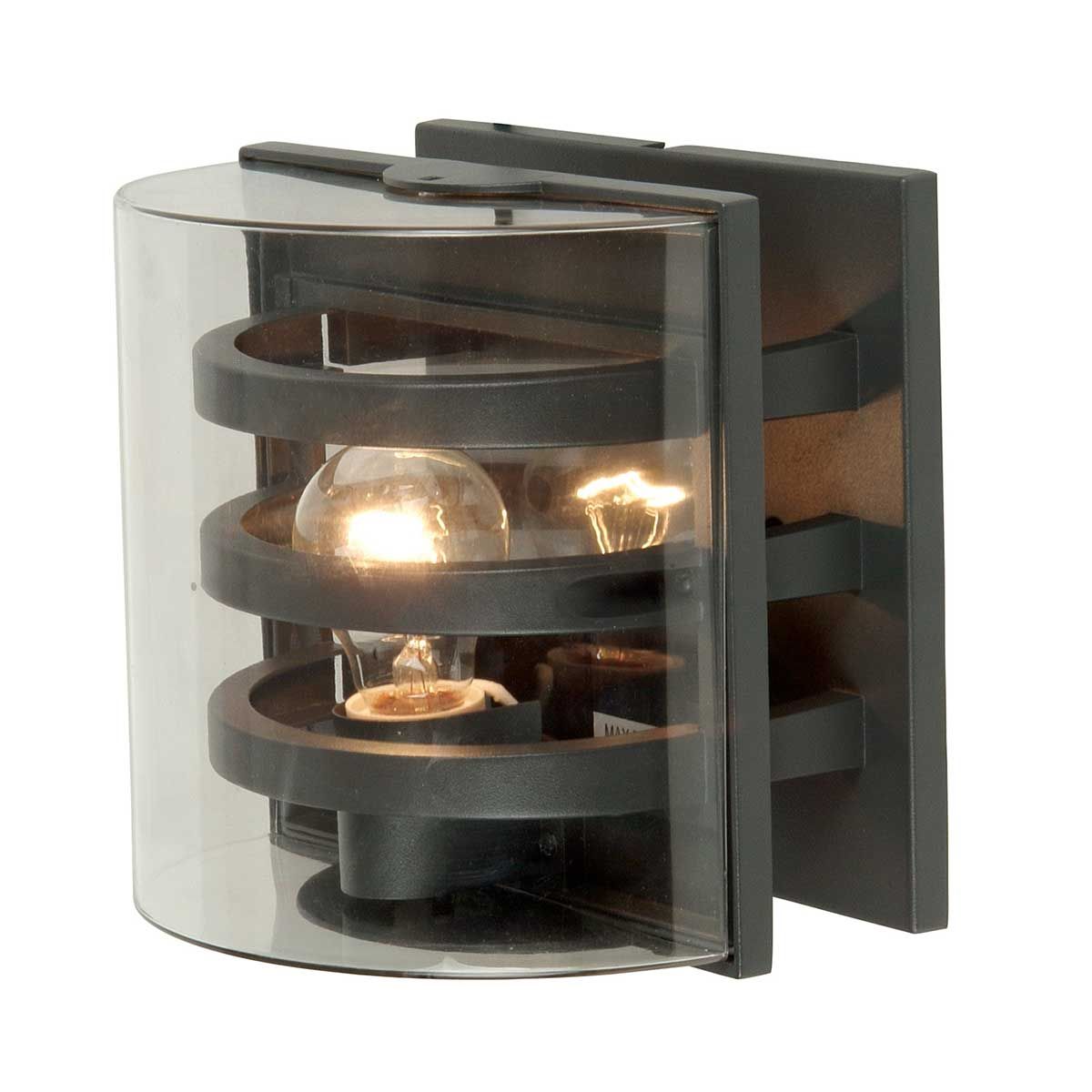 Elstead Frida Single Wall Light - Graphite