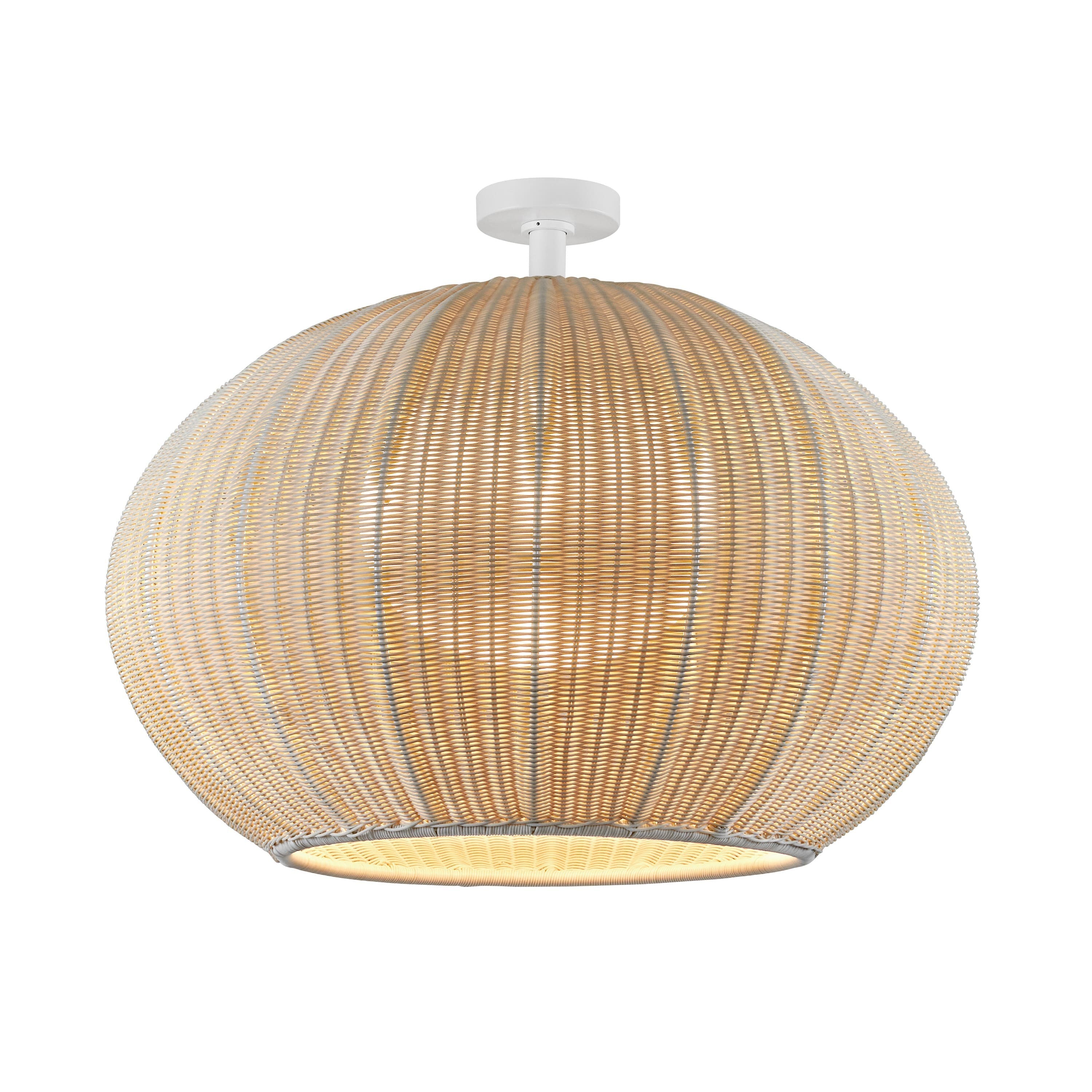 Bover Garota PF/02 Large LED Outdoor Flush Ceiling Light