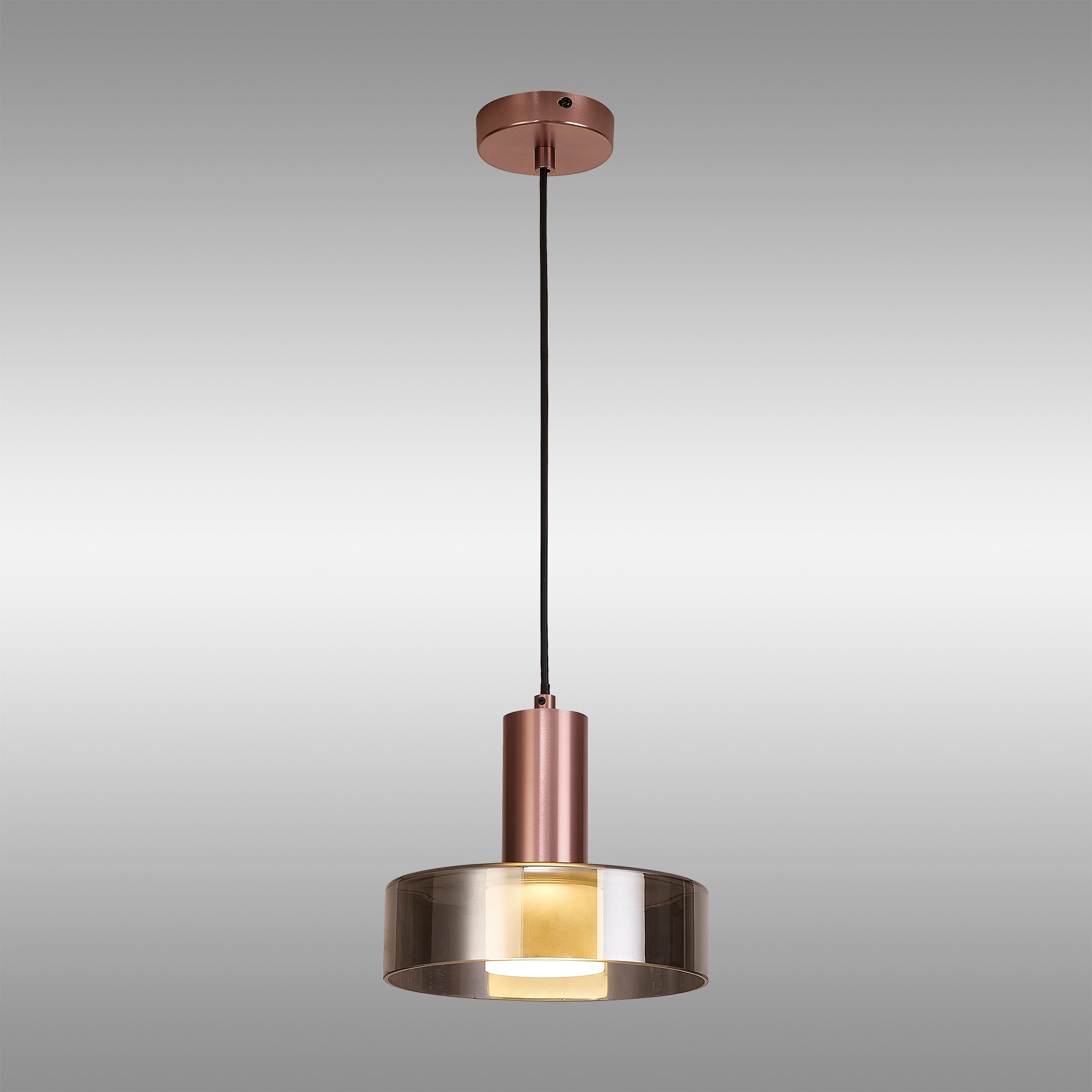 Mantra Gin 22cm Pendant 1 Light GU10 - Rose Gold