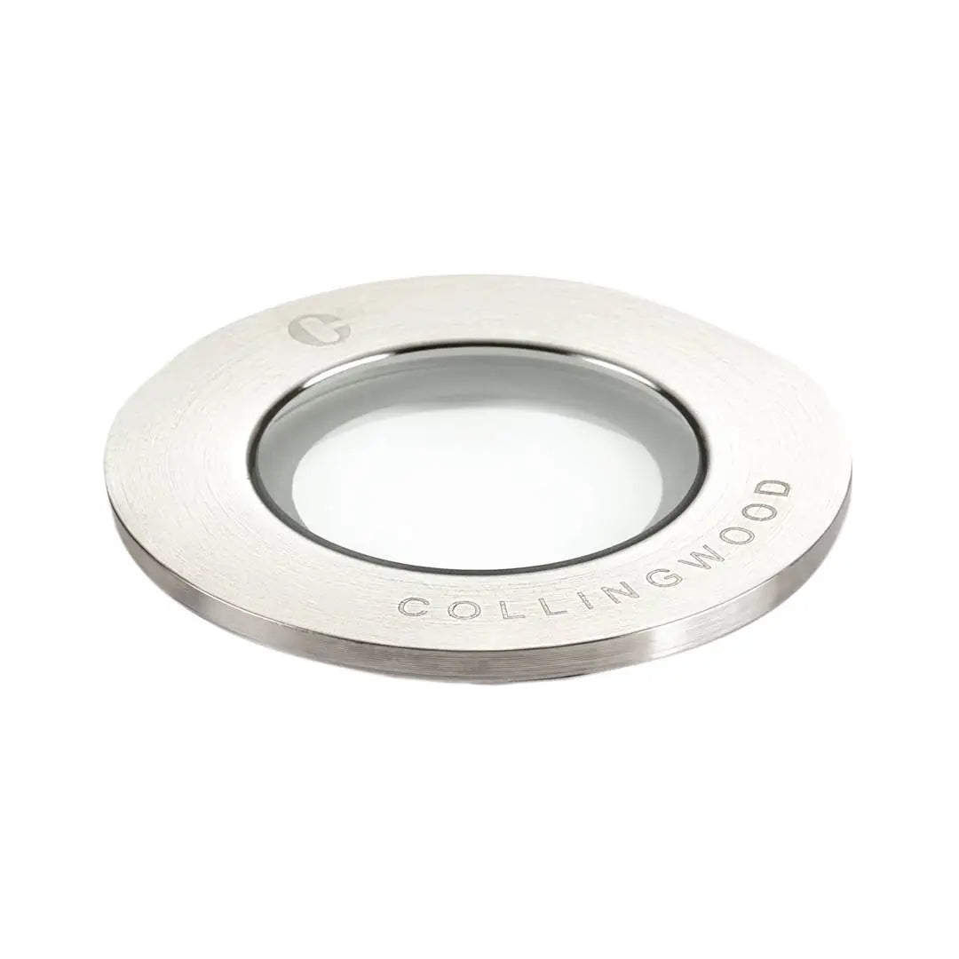 Collingwood GL019 1W Frosted Mini Ground Light - Stainless Steel - Low Voltage