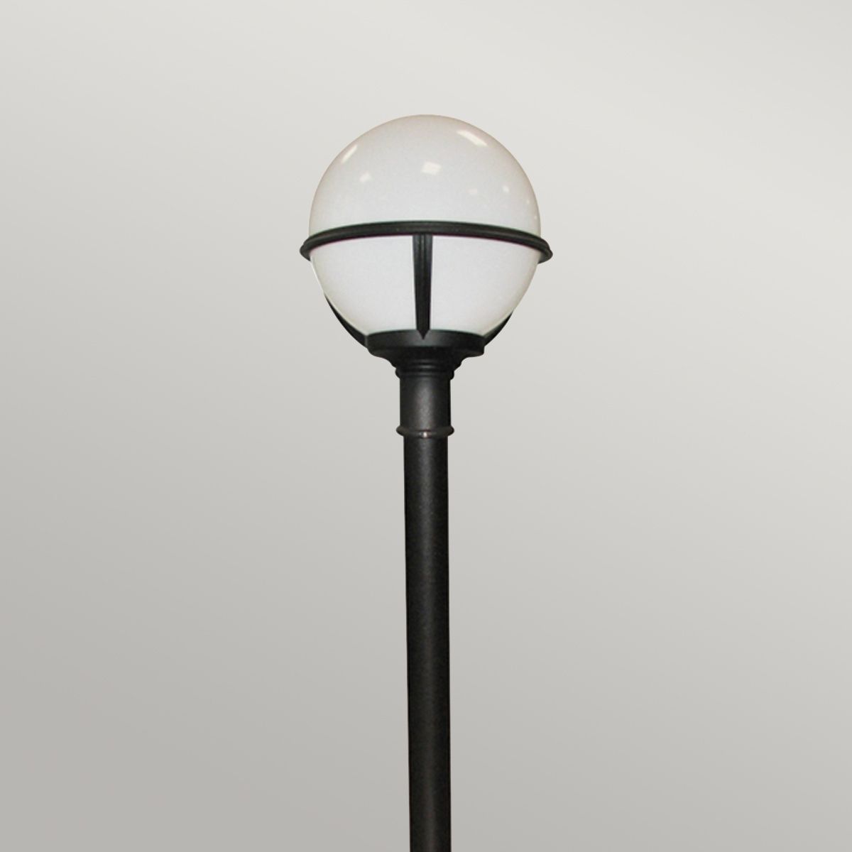 Elstead Glenbeigh Single Pillar Lantern - Black