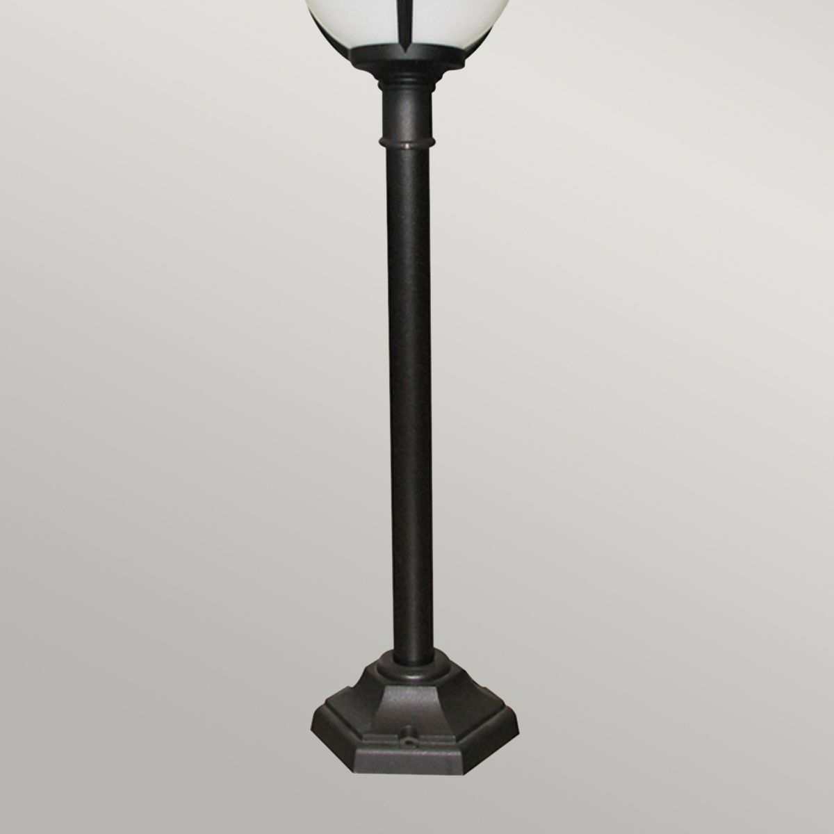 Elstead Glenbeigh Single Pillar Lantern - Black