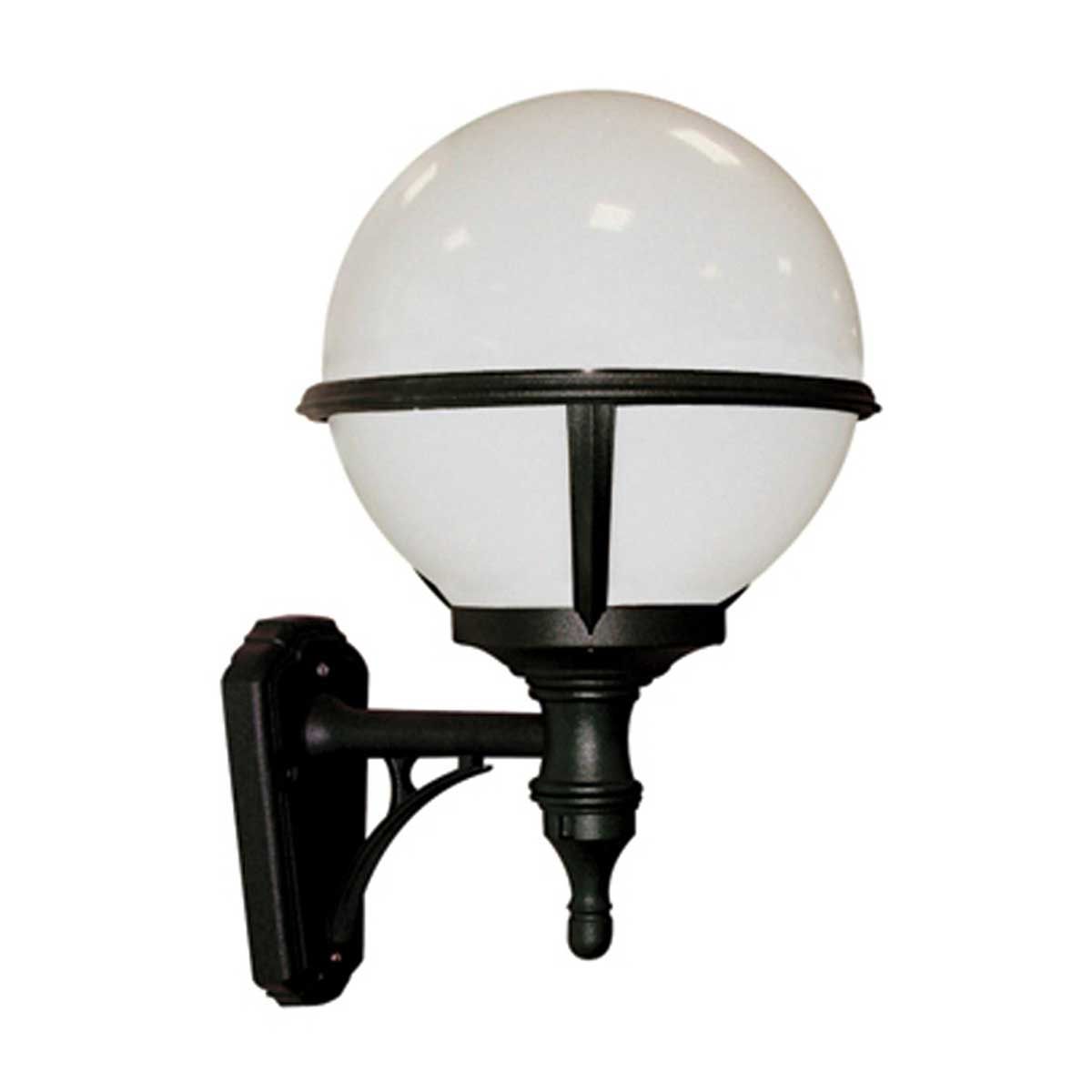 Elstead Glenbeigh Single Wall Lantern - Black