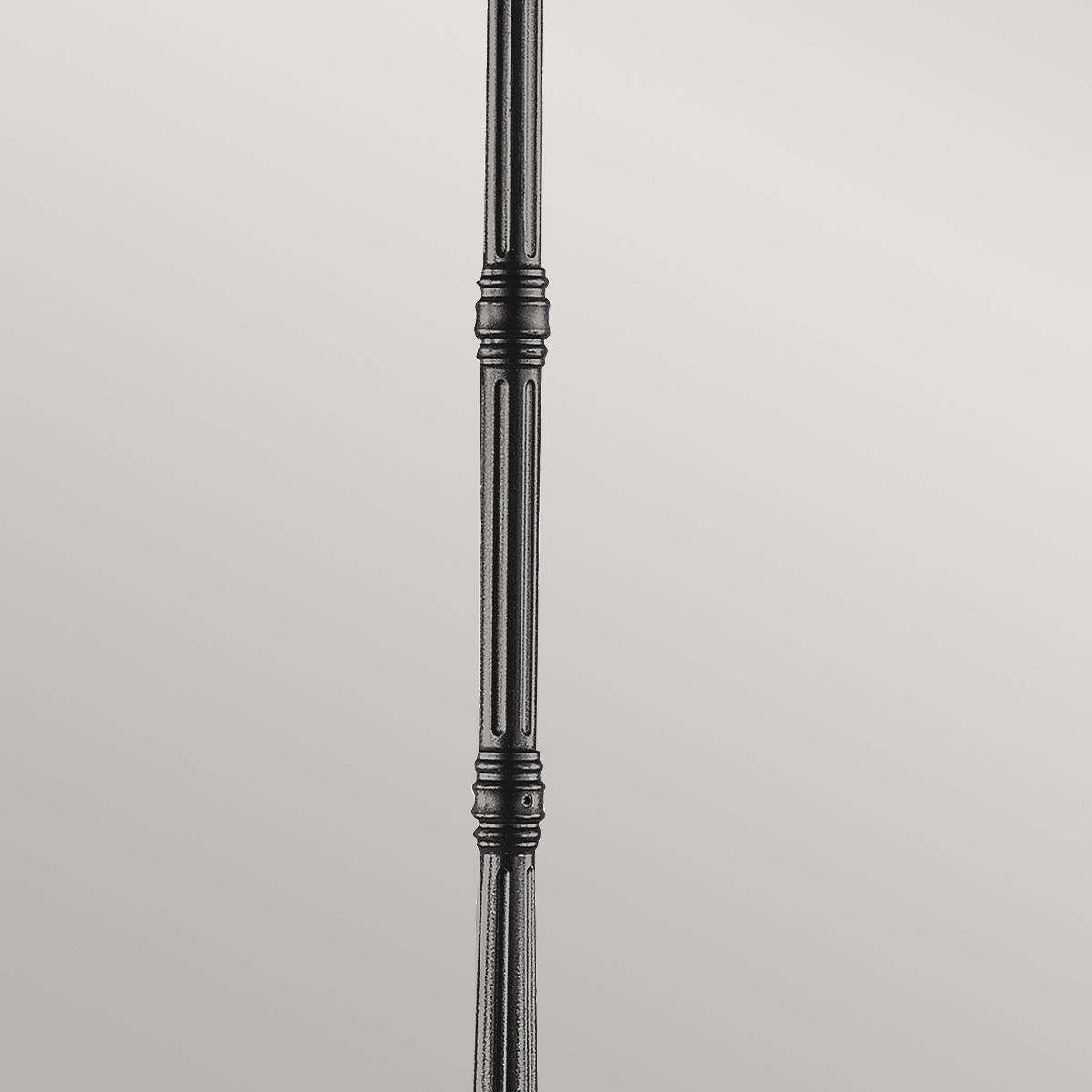 Elstead Grampian 1 Light Lamp Post - Black