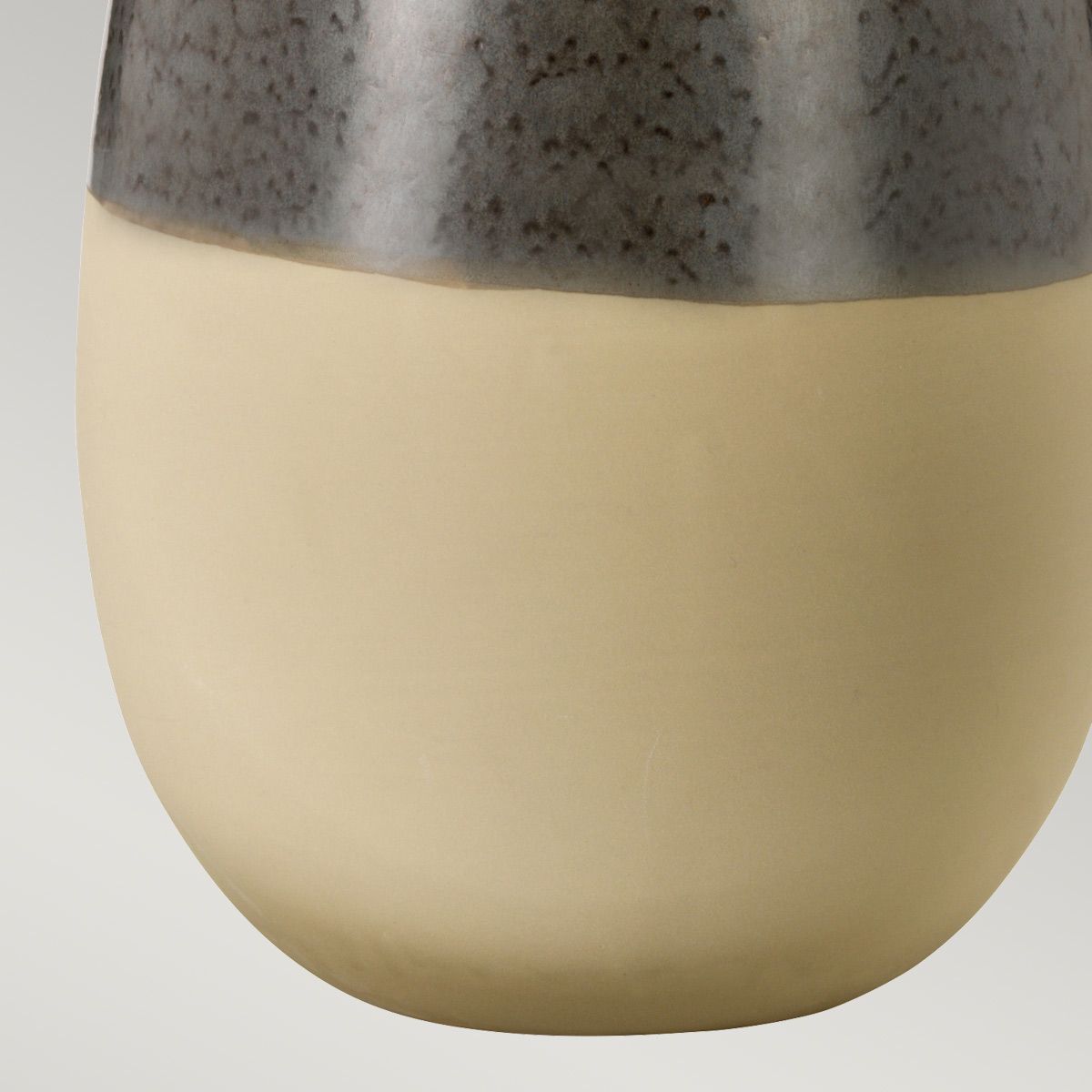 Elstead Grange Park Single Table Lamp - Grey & Brown