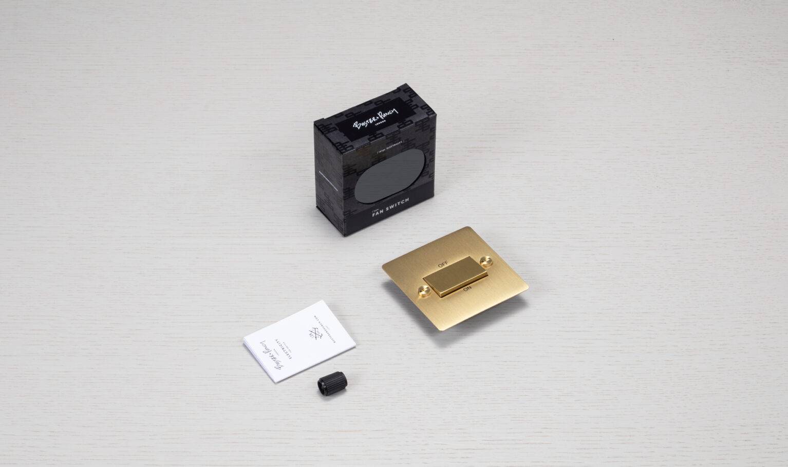Buster + Punch Fan Isolator Switch