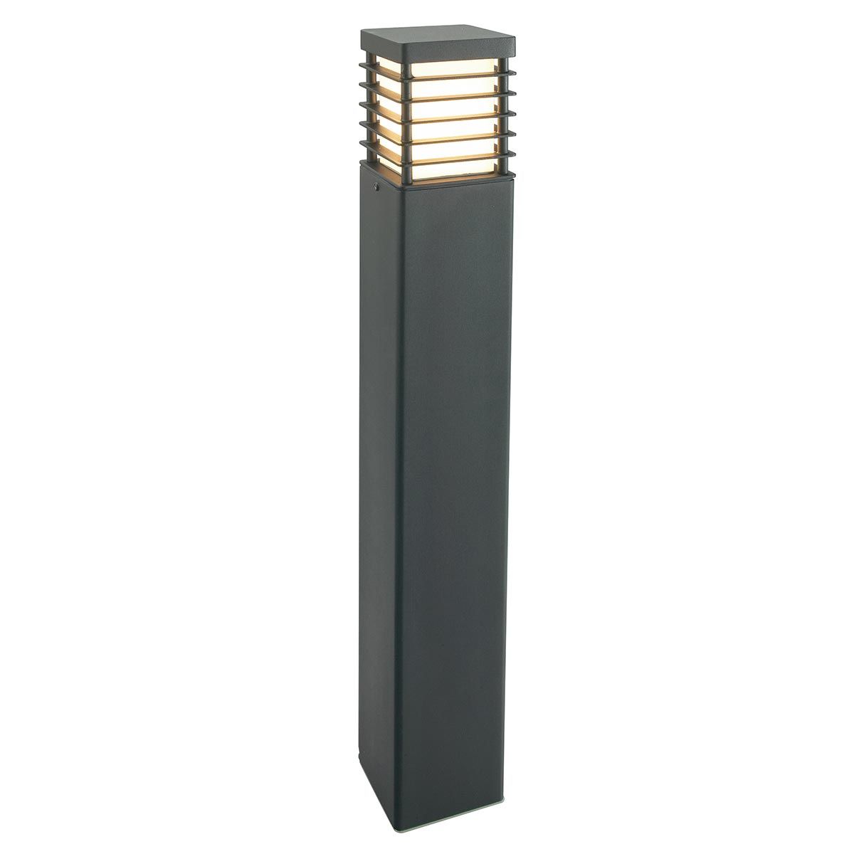 Norlys Halmstad Single Large Bollard - Black