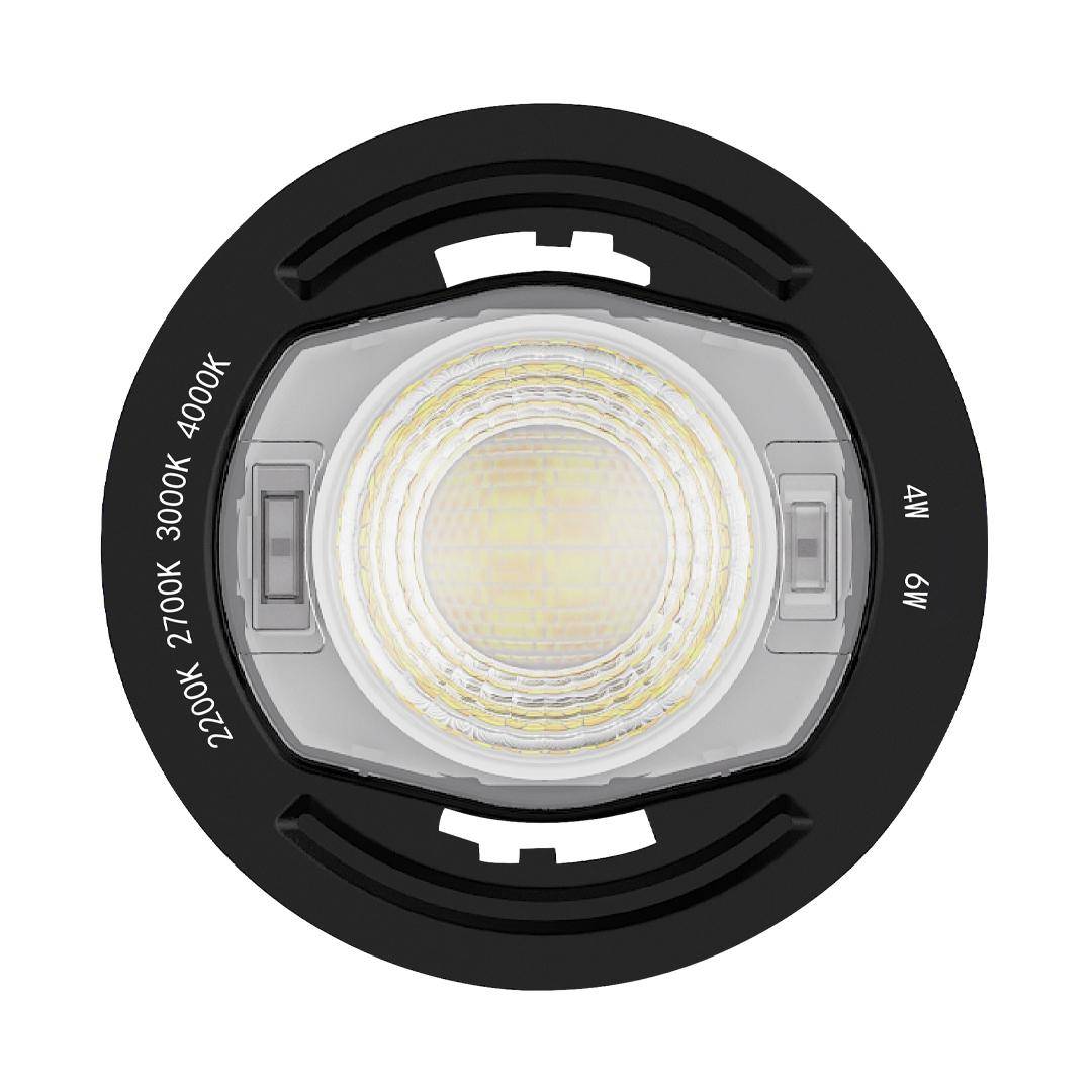 Collingwood H2 Lite CSP Wattage & CCT Switchable Residential Downlight - White Bezel