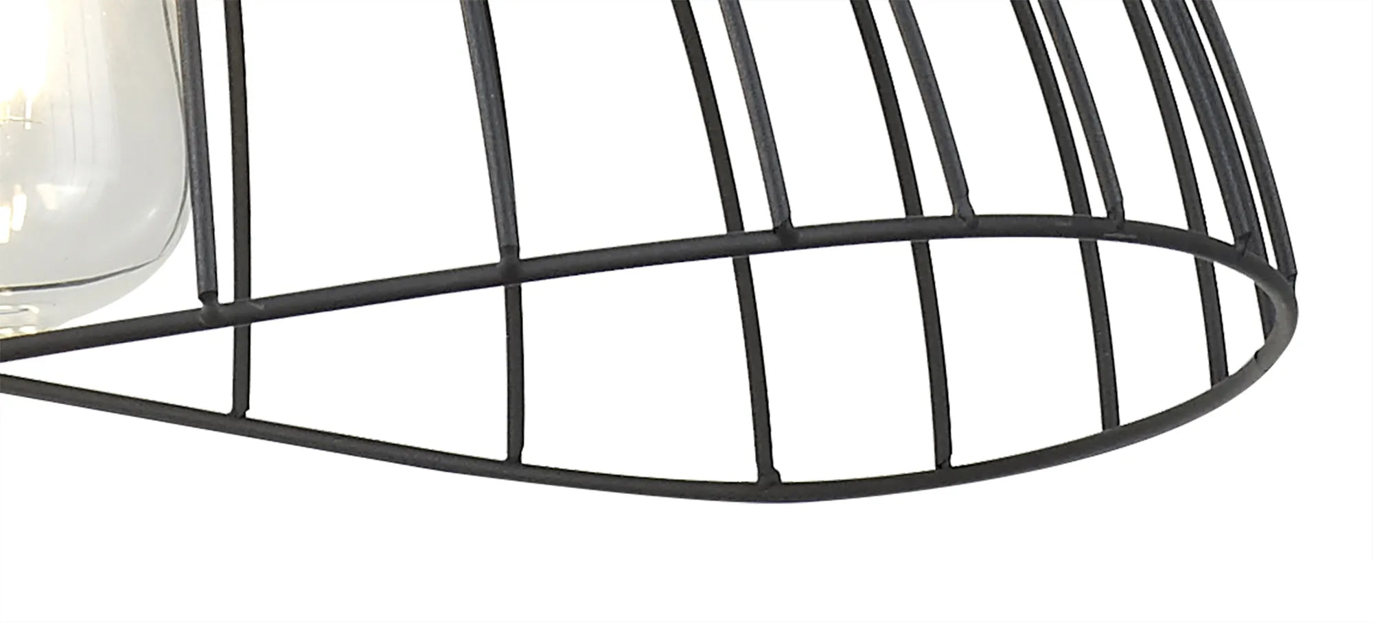 Halstead Dome Pendant - Graphite