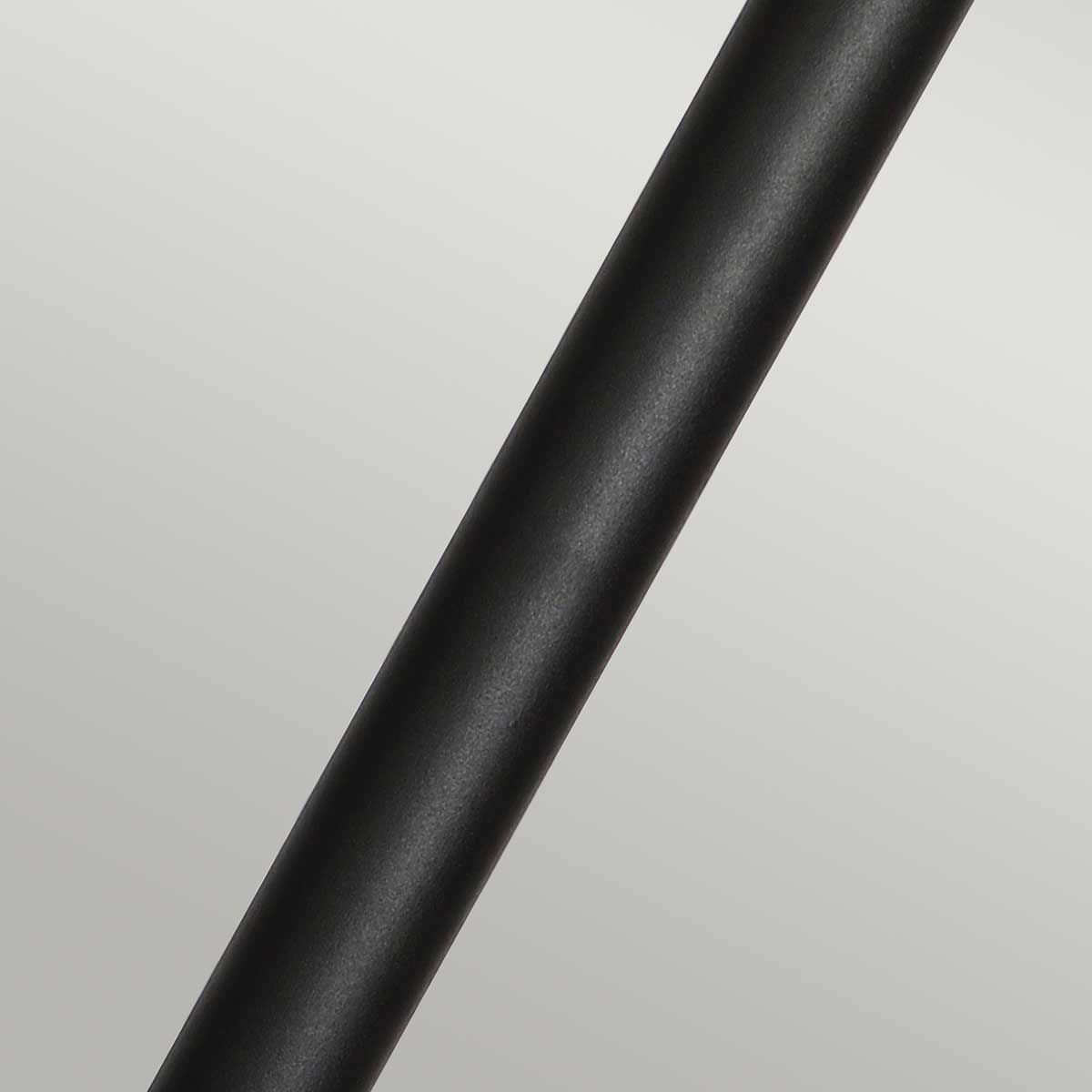 Elstead Helsingor Single Bollard Lantern - Black