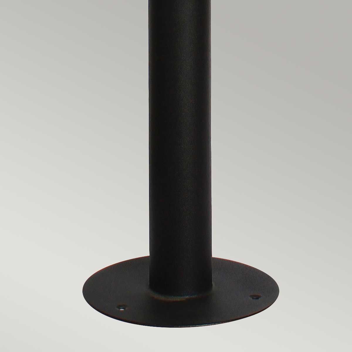 Elstead Helsingor Single Bollard Lantern - Black