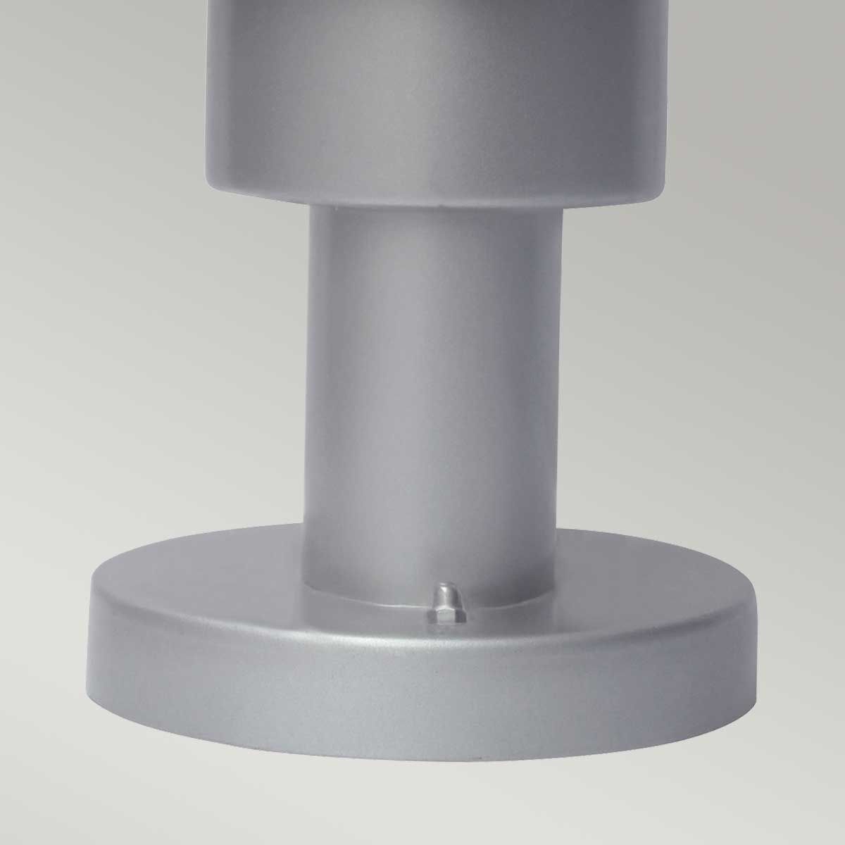 Elstead Helsingor Single Pedestal Lantern - Silver