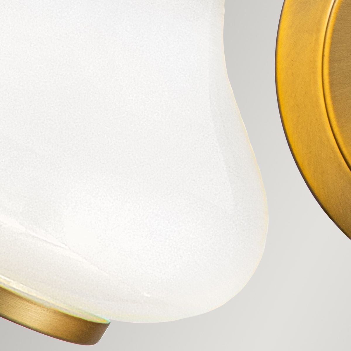 Hinkley Ainsley 2 Light Wall Light - Burnished Brass