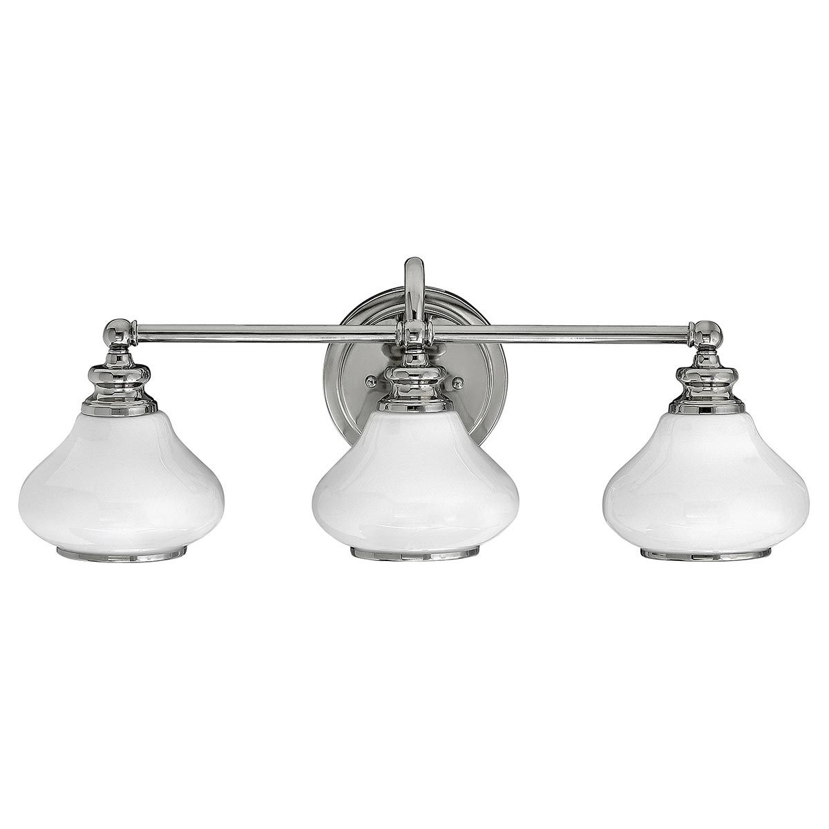 Hinkley Ainsley 3 Light Wall Light - Polished Chrome