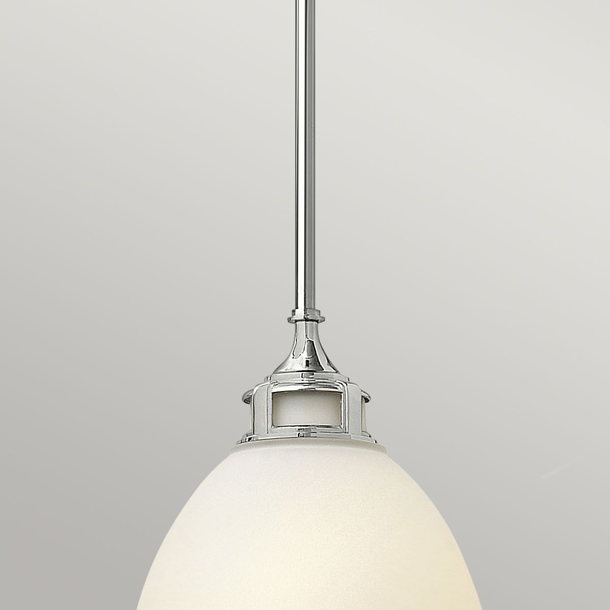 Hinkley Amelia Single Light Medium Pendant - Chrome