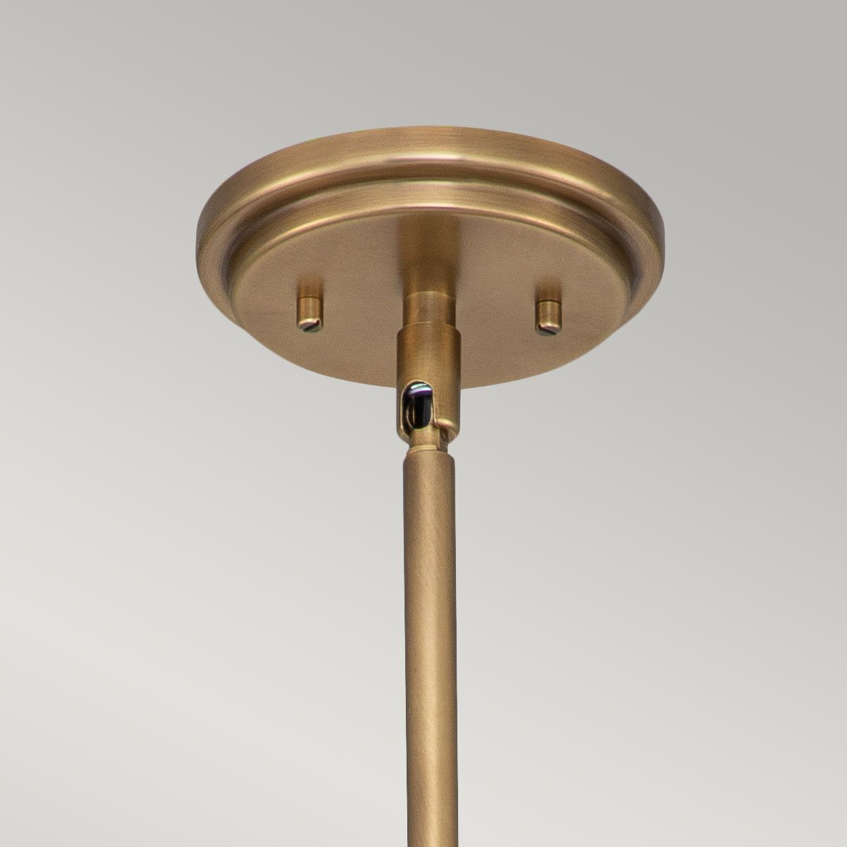 Hinkley Amelia Single Medium Pendant - Heritage Brass