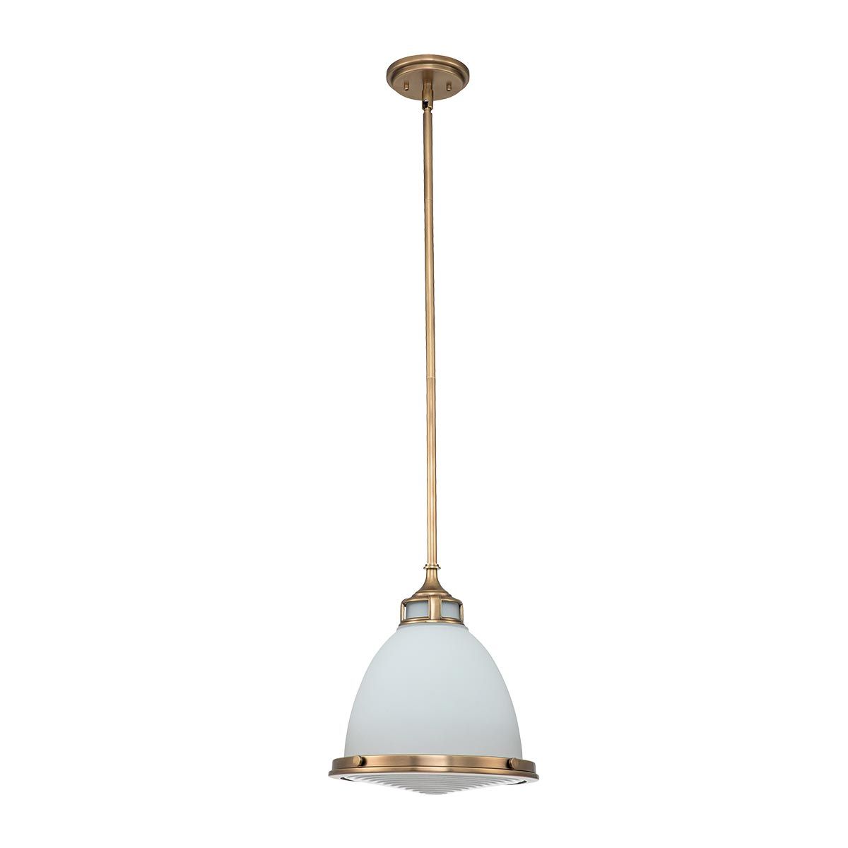 Hinkley Amelia Single Medium Pendant - Heritage Brass