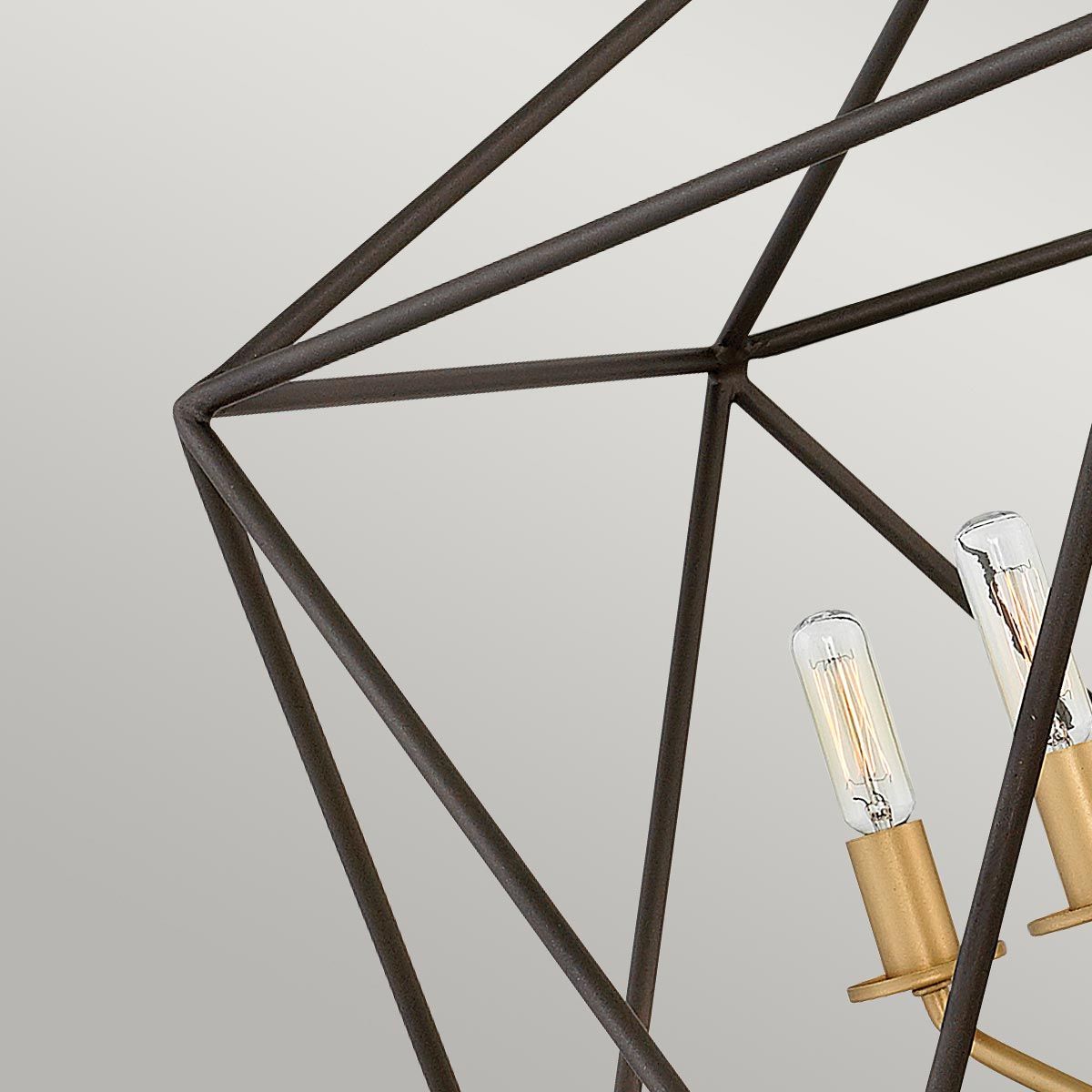 Hinkley Astrid 5 Light Pendant Chandelier - Metallic Matte Bronze