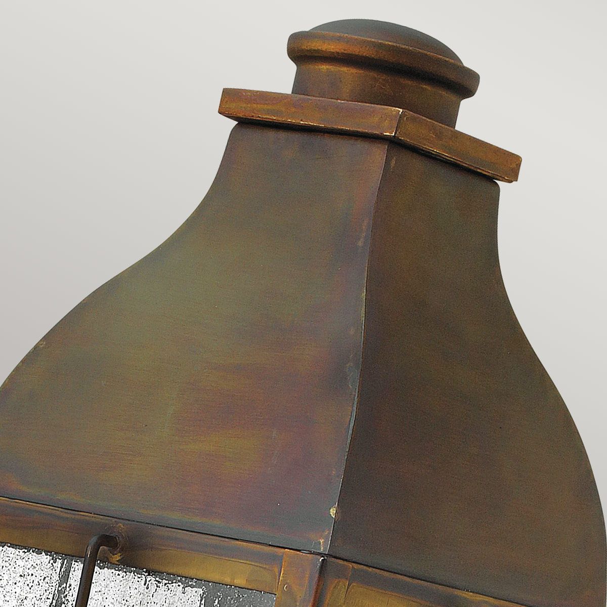 Hinkley Bingham 3 Light Large Wall Lantern - Sienna