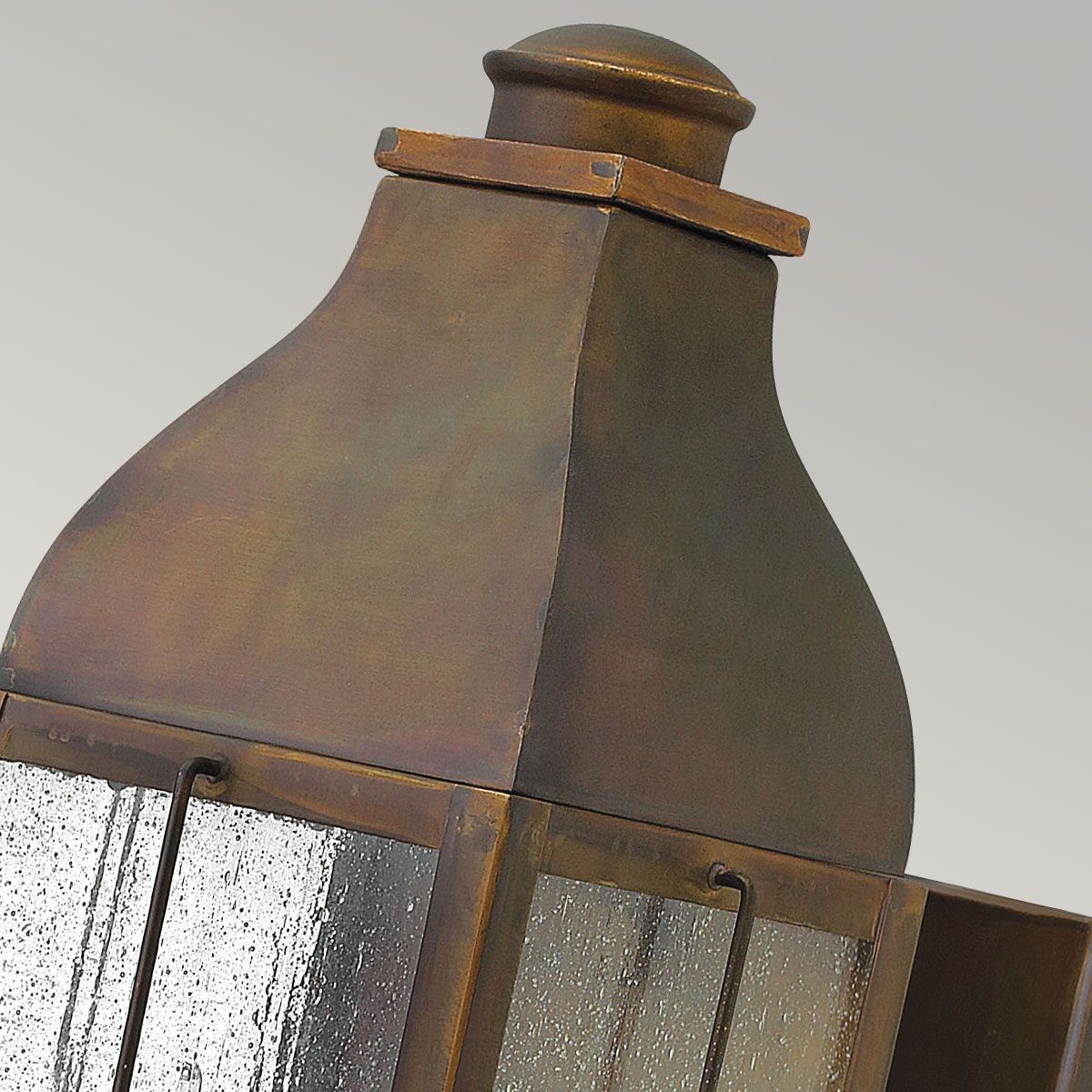 Hinkley Bingham 3 Light Medium Wall Lantern - Sienna