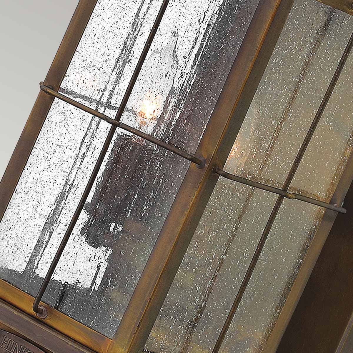 Hinkley Bingham 3 Light Medium Wall Lantern - Sienna