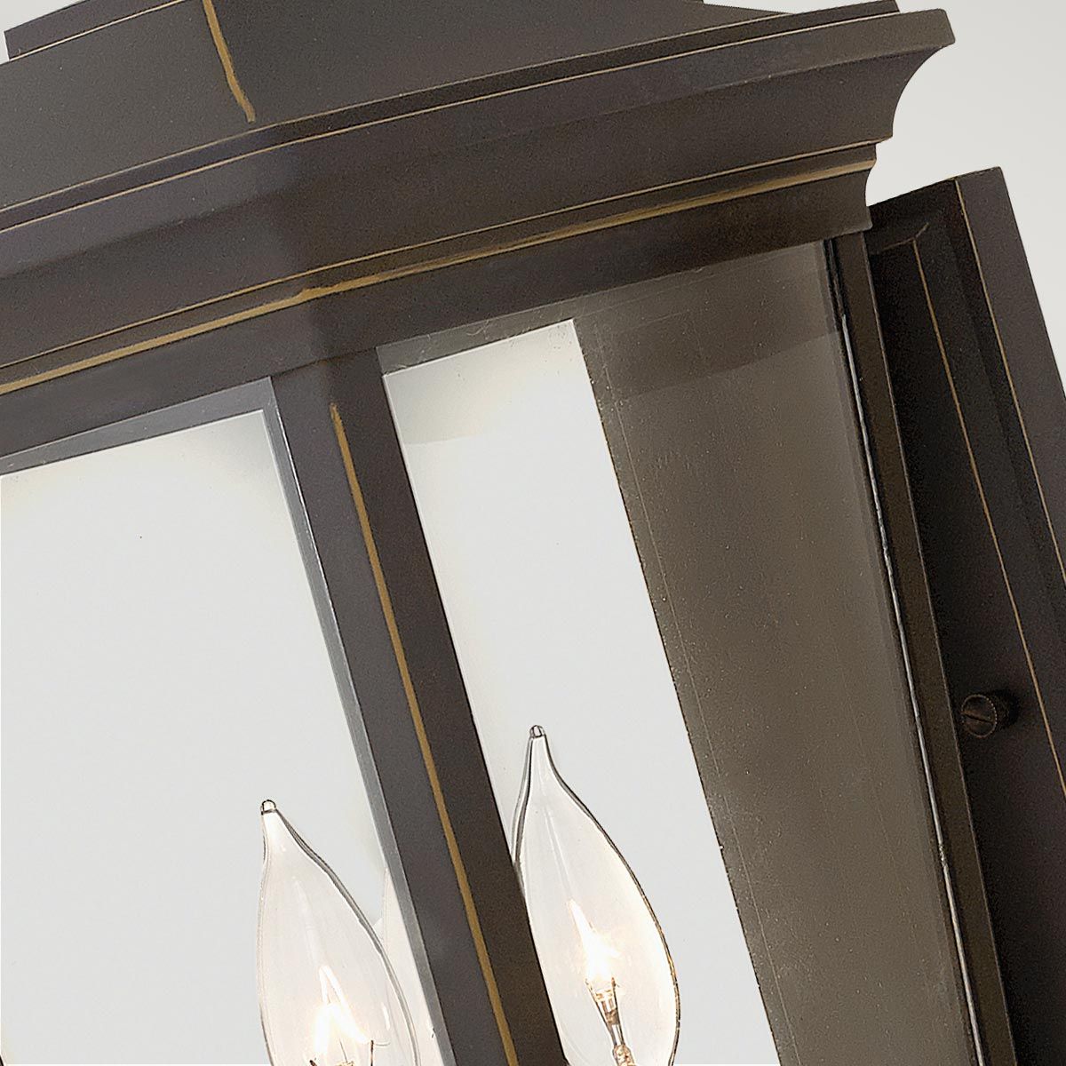 Hinkley Bromley 3 Light Large Wall Lantern - Oil Rubbed Bronze