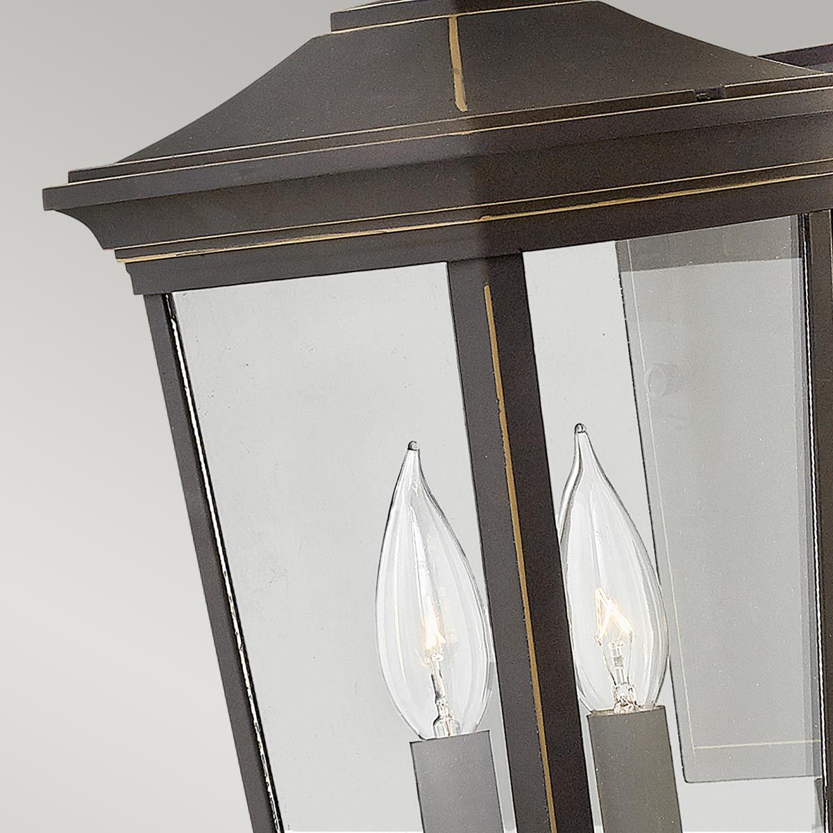 Hinkley Bromley 2 Light Medium Wall Lantern - Oil Rubbed Bronze