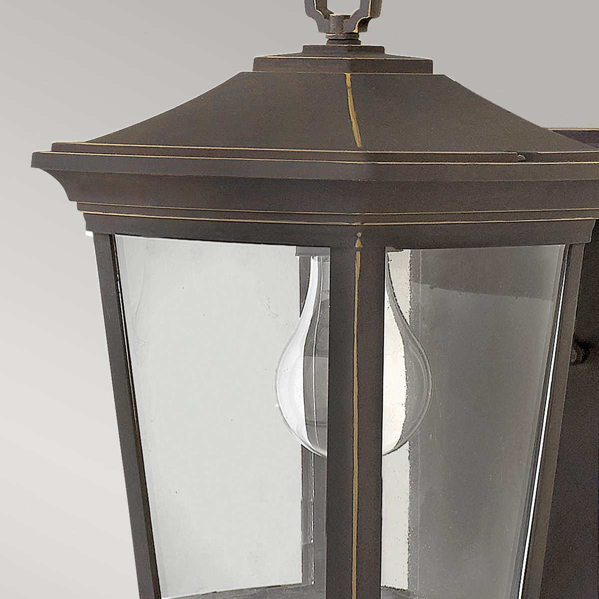 Hinkley Bromley Single Small Wall Lantern - Oil Rubbed Bronze