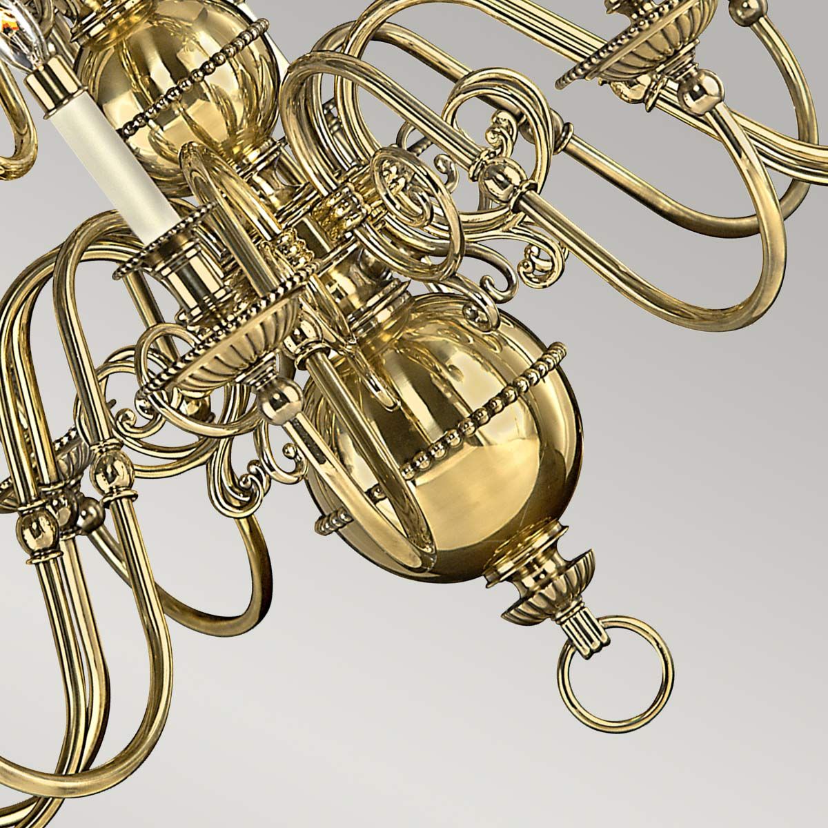 Hinkley Cambridge 15 Light Chandelier - Burnished Brass