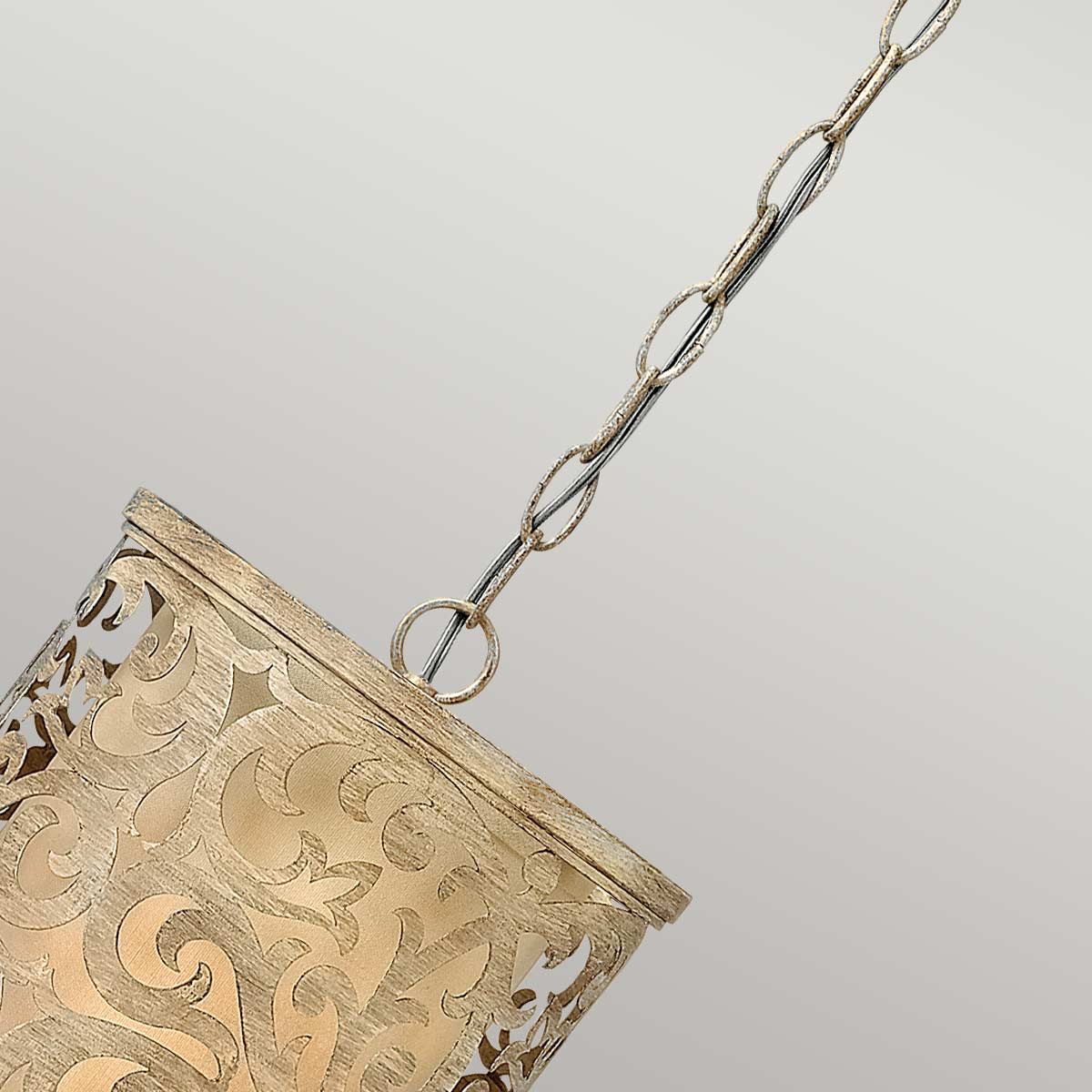 Hinkley Carabel Single Mini Pendant - Brushed Champagne