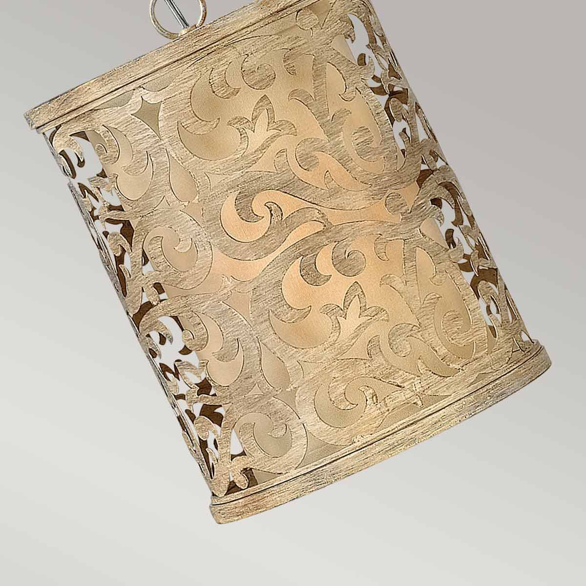 Hinkley Carabel Single Mini Pendant - Brushed Champagne