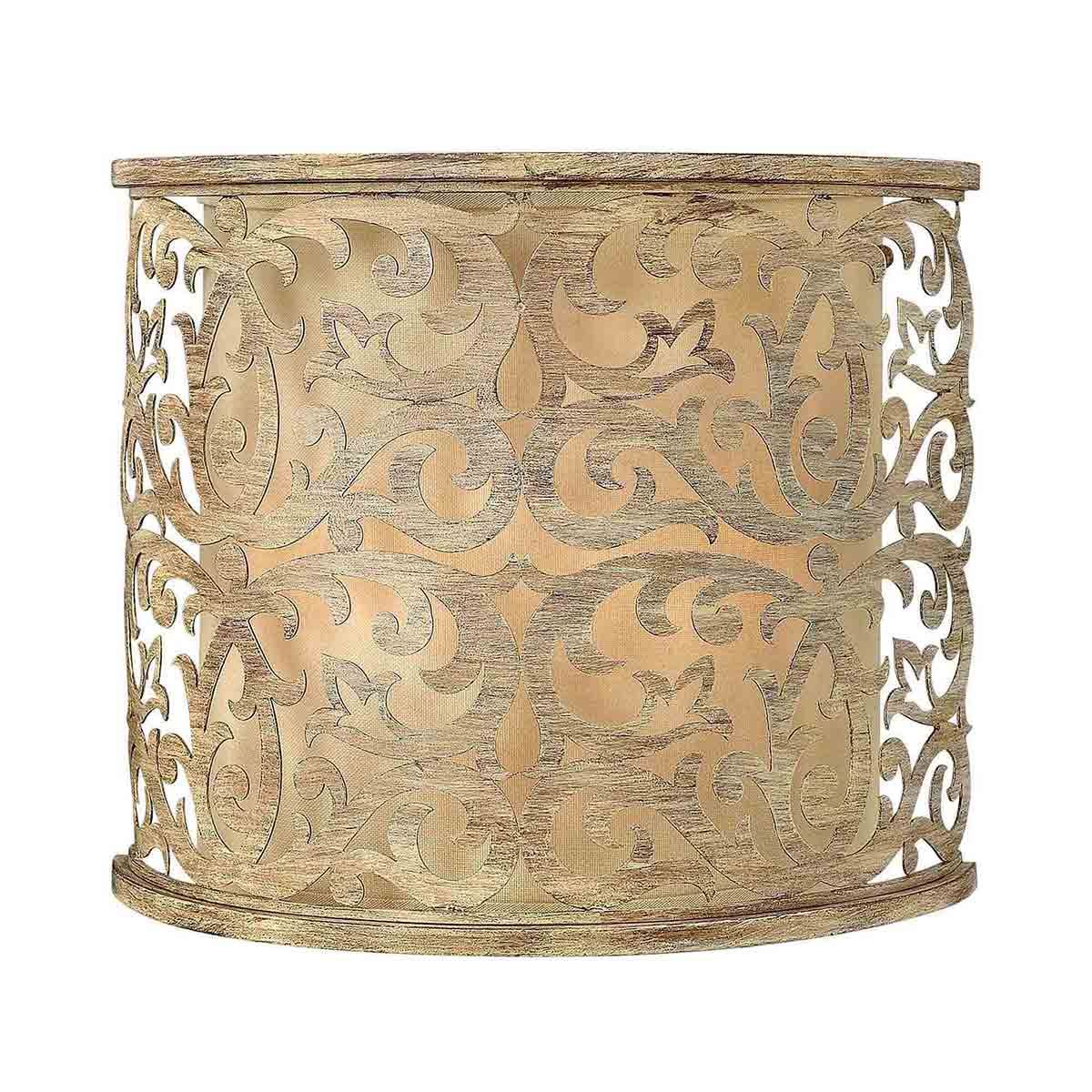 Hinkley Carabel 2 Light Wall Light - Brushed Champagne