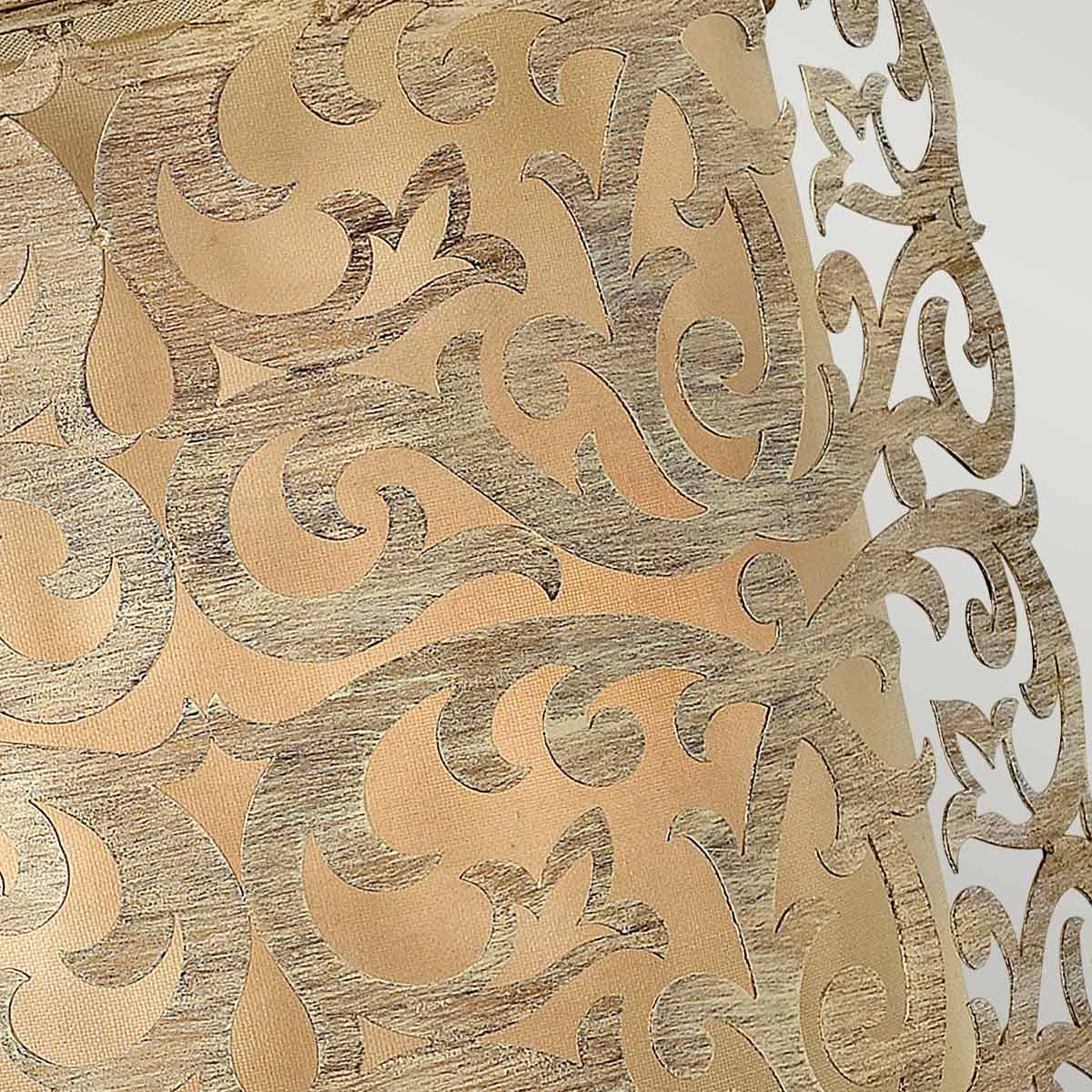 Hinkley Carabel 2 Light Wall Light - Brushed Champagne