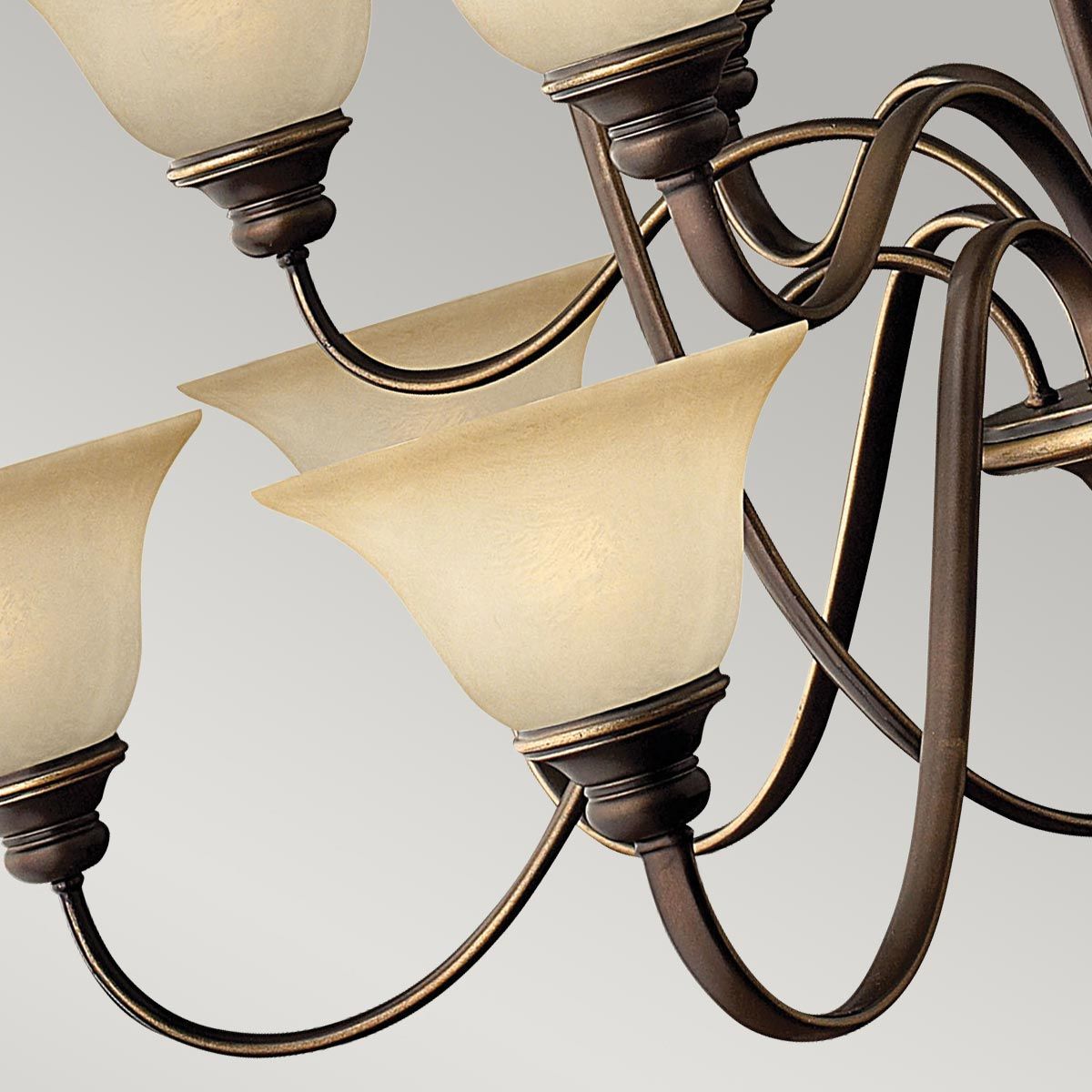 Hinkley Cello 15 Light Chandelier - Antique Bronze