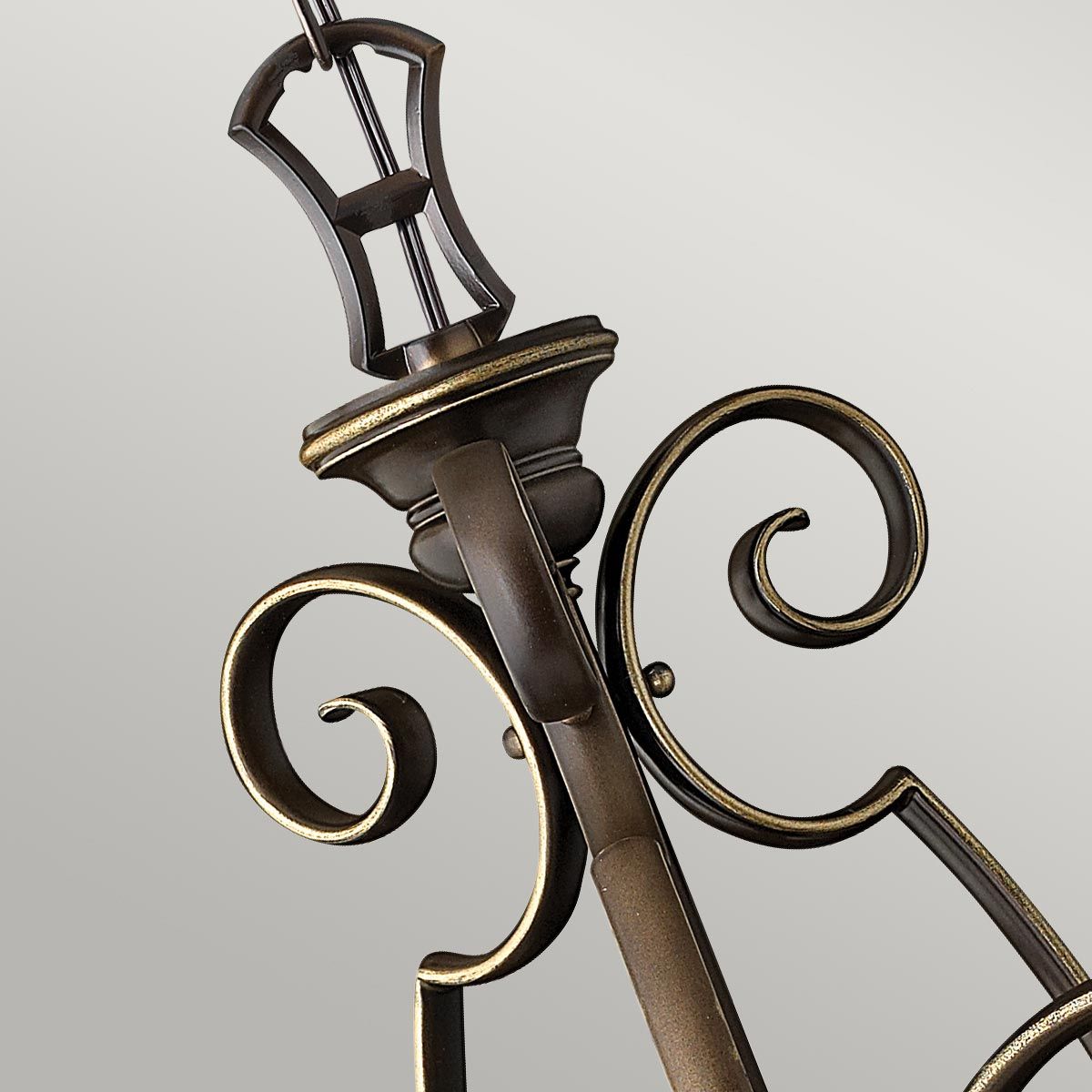 Hinkley Cello 3 Light Chandelier - Antique Bronze