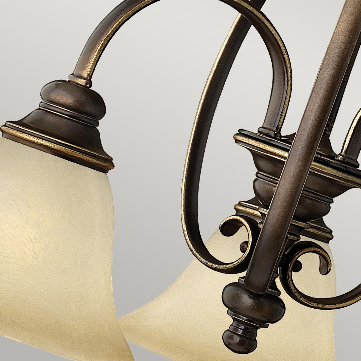 Hinkley Cello 3 Light Chandelier - Antique Bronze