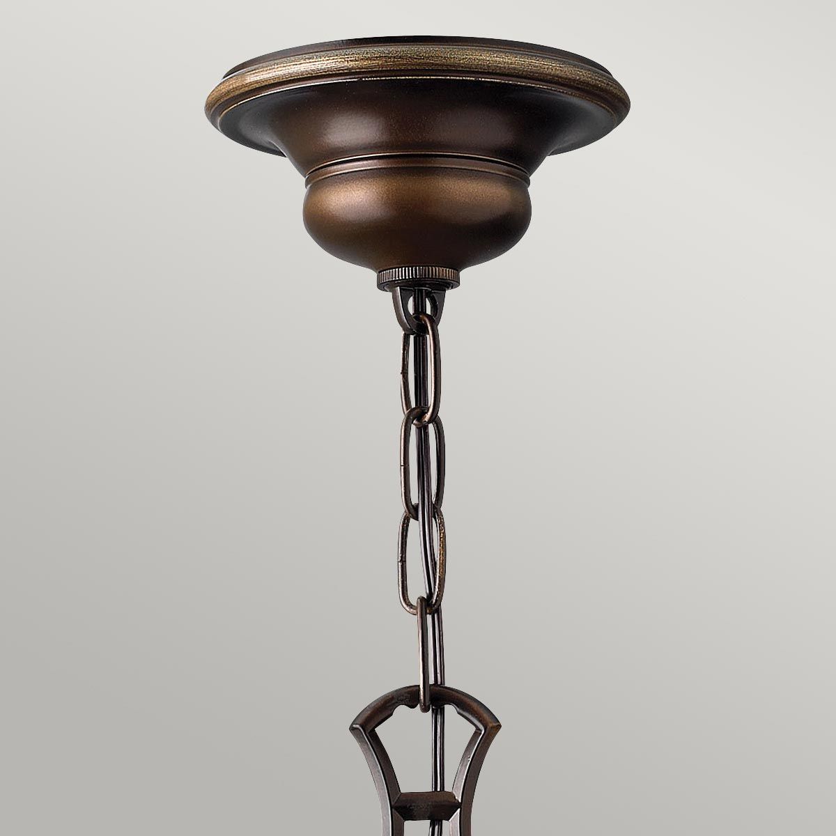 Hinkley Cello 6 Light Chandelier - Antique Bronze