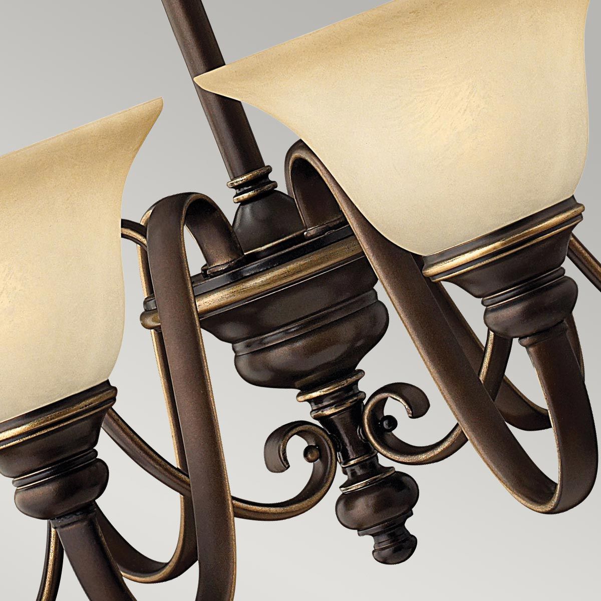 Hinkley Cello 6 Light Chandelier - Antique Bronze